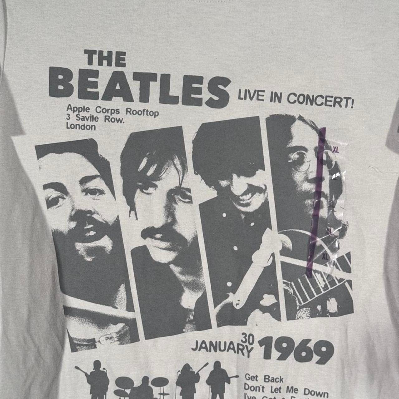 The Beatles green t-shirt NWT Size XL
