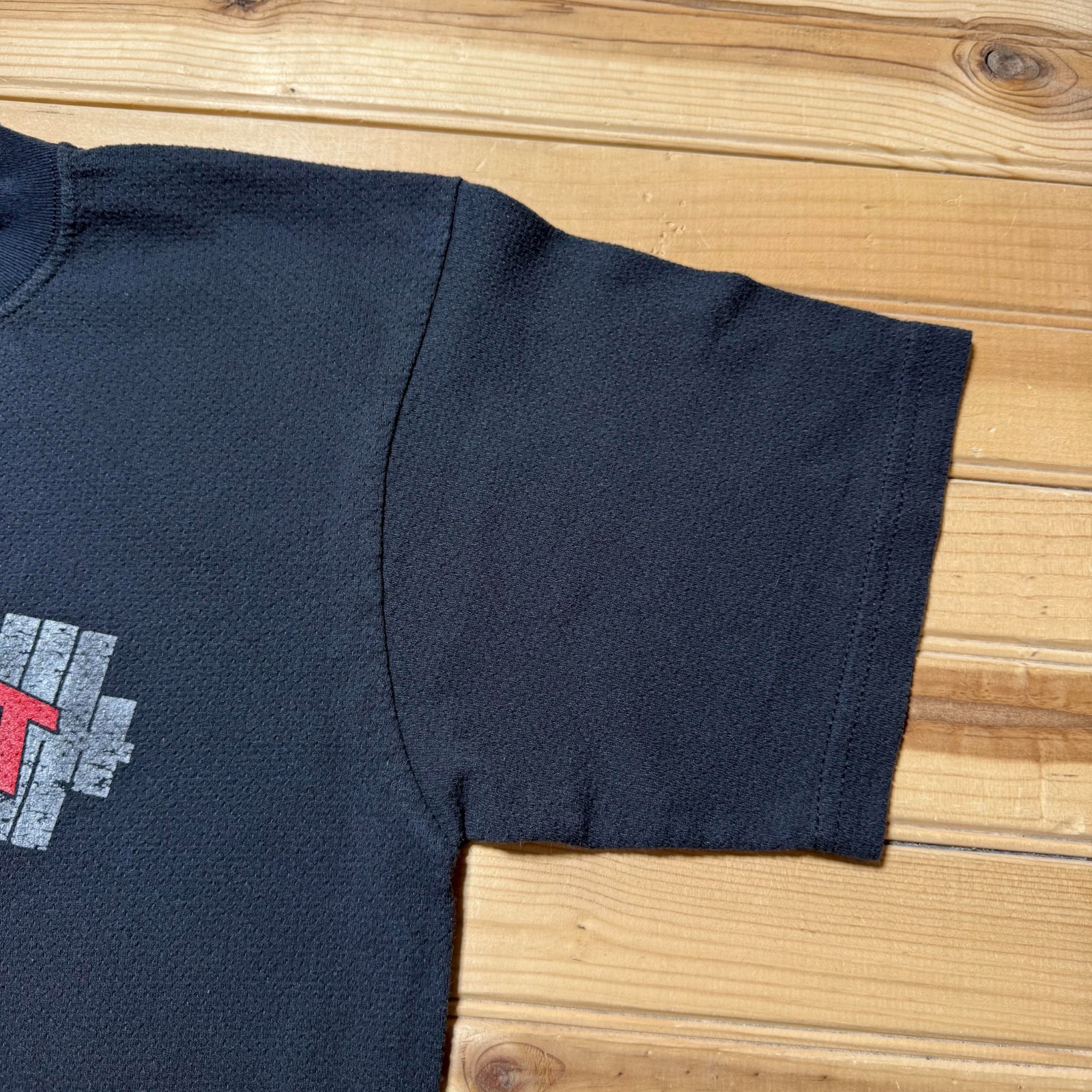 Vintage 90s Y2K Gore Fit Barbell Gym Fitness Training Graphic T-Shirt – Medium