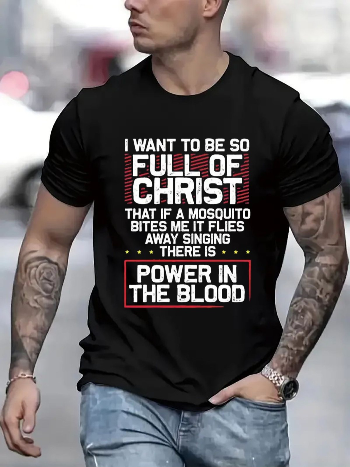 Men Casual Short Sleeve Tee 1 Pcs 100% Heavy Cotton – Comfortable Crew Neck, S