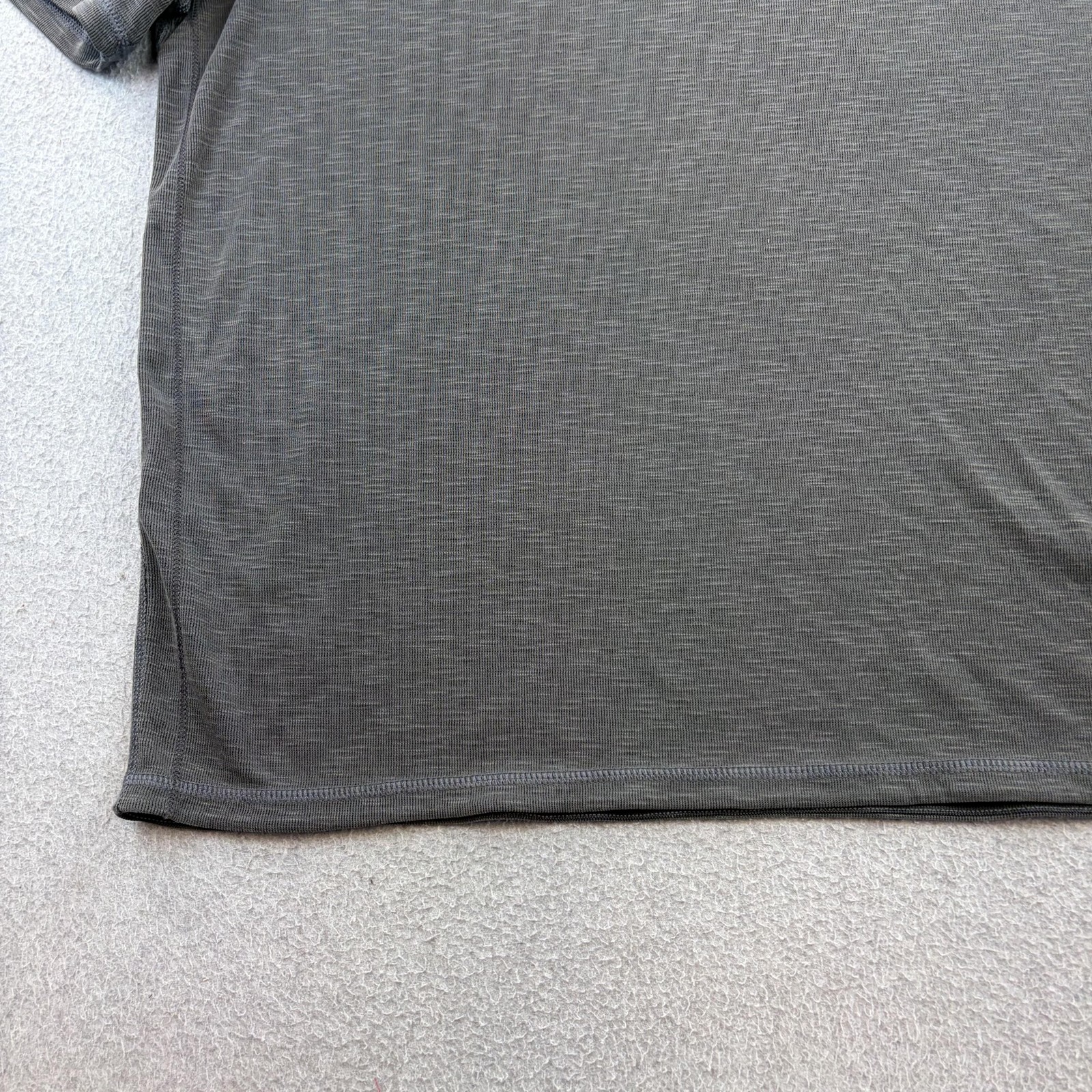 Tommy Bahama Shirt Mens 2XL Gray Reversible Short Sleeve Crewneck Casual Adult