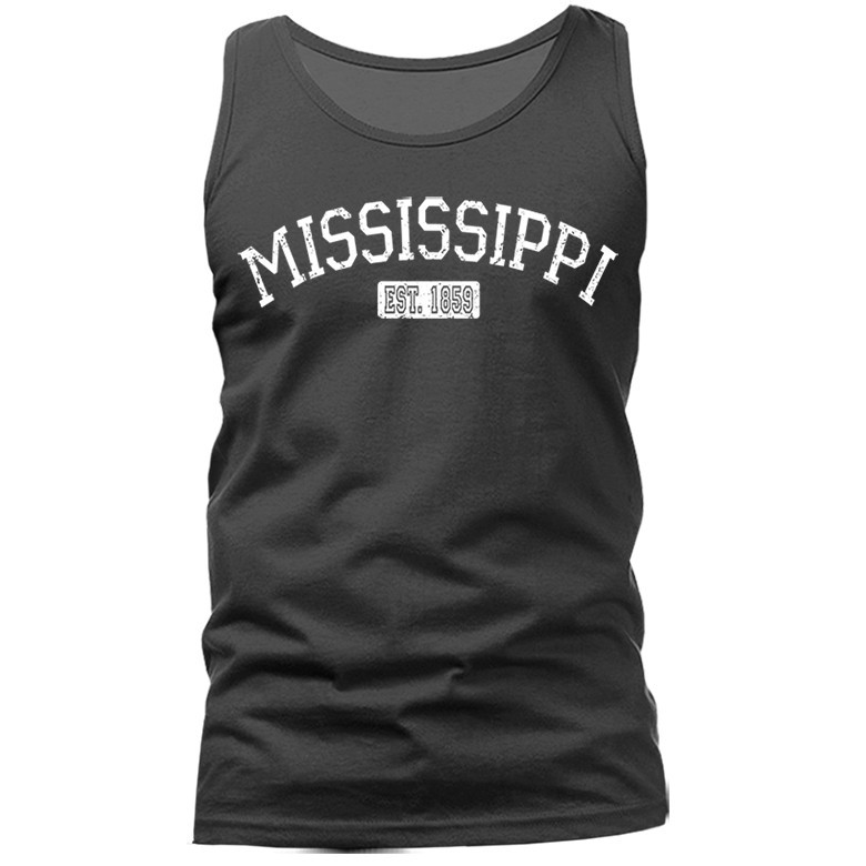 State of Mississippi MS Tank Top