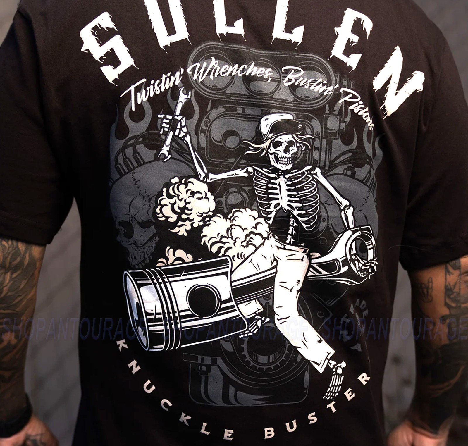 Sullen Art Collective Knuckle Buster Standard SCM7702 Short Sleeve Men`s T-shirt