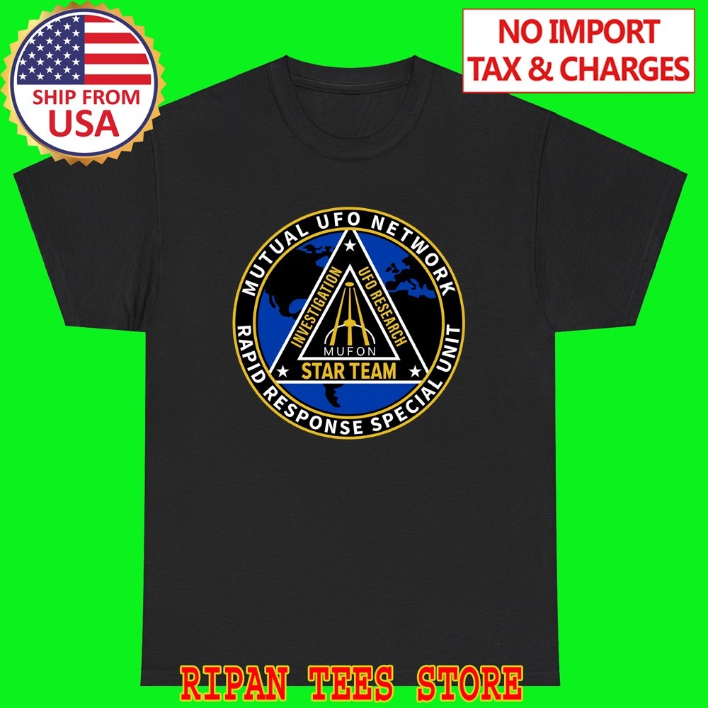 MUFON Rapid Response Special Men&rsquo;s Black Size S – 5XL