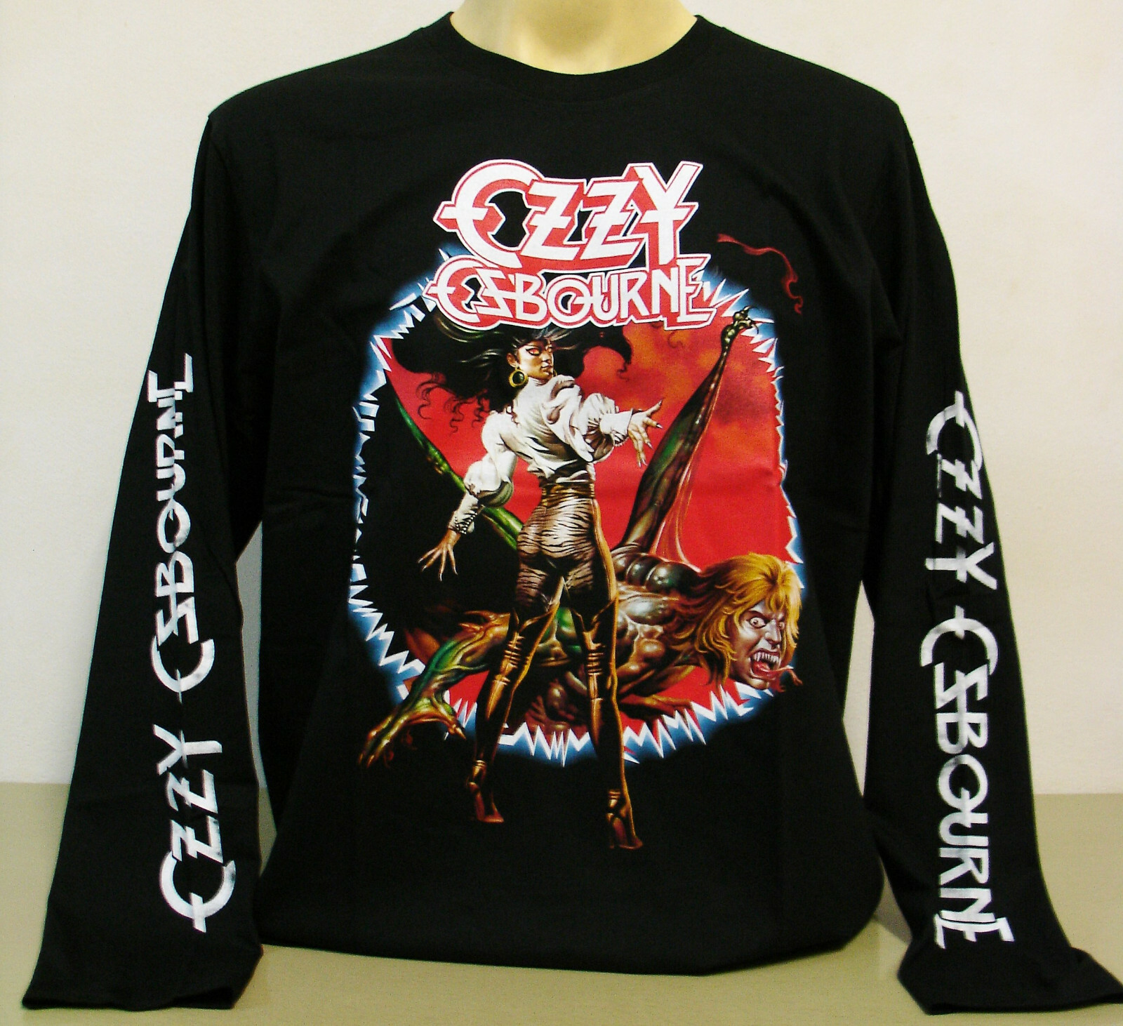 Ozzy Osbourne The Ultimate Sin Long Sleeve T-Shirt Size S M L XL 2XL 3XL New!