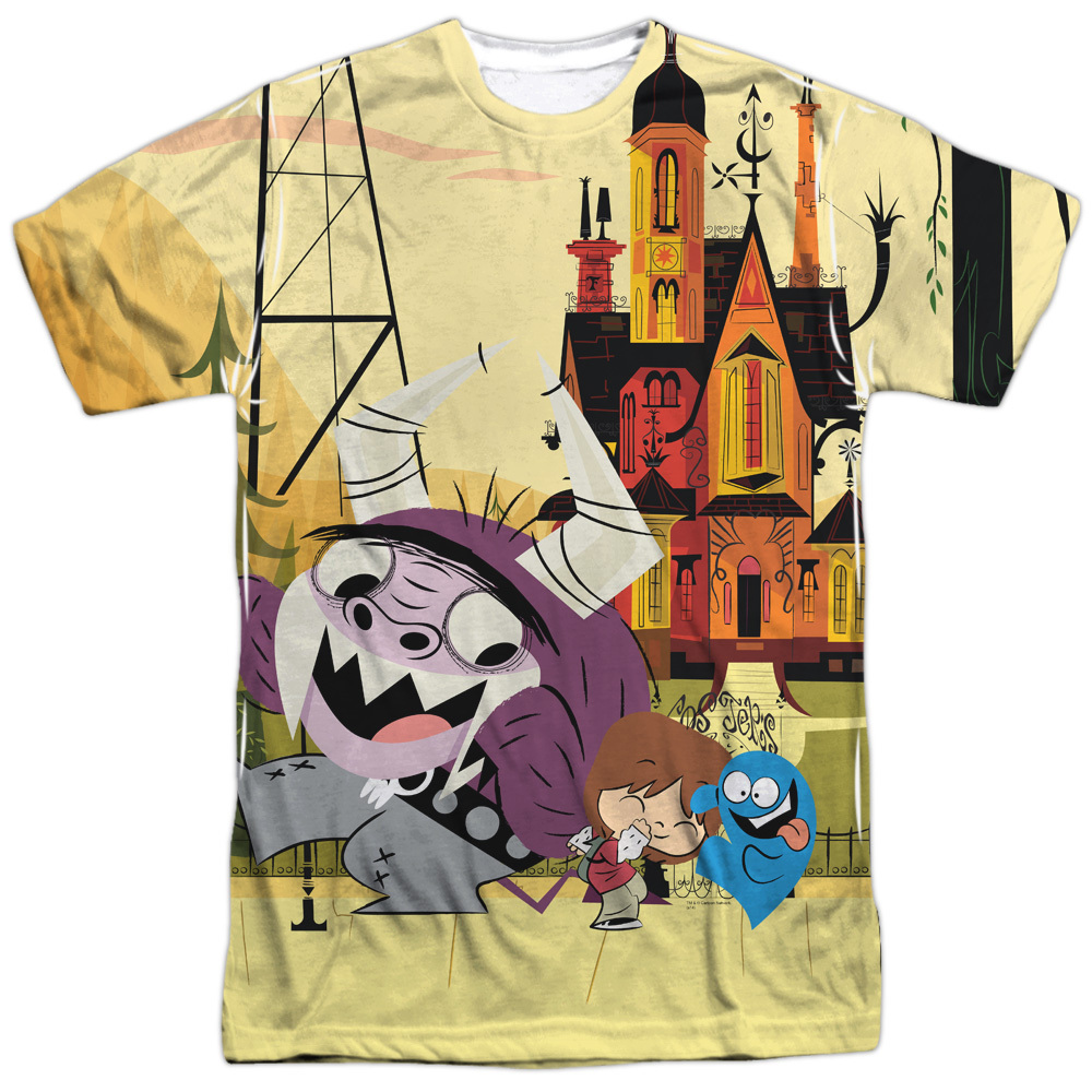 FOSTER&rsquo;S HOME FOR IMAGINARY FRIENDS Licensed Front Print Men&rsquo;s Tee Shirt SM-3XL