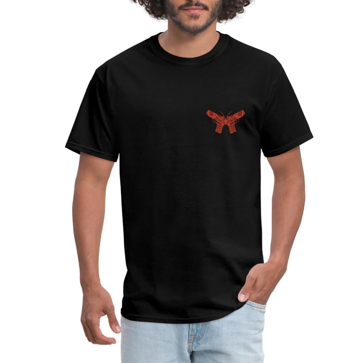 Far Cry 3 Chest Logo And Villain Vaas Montenegro Men&rsquo;s T-Shirt