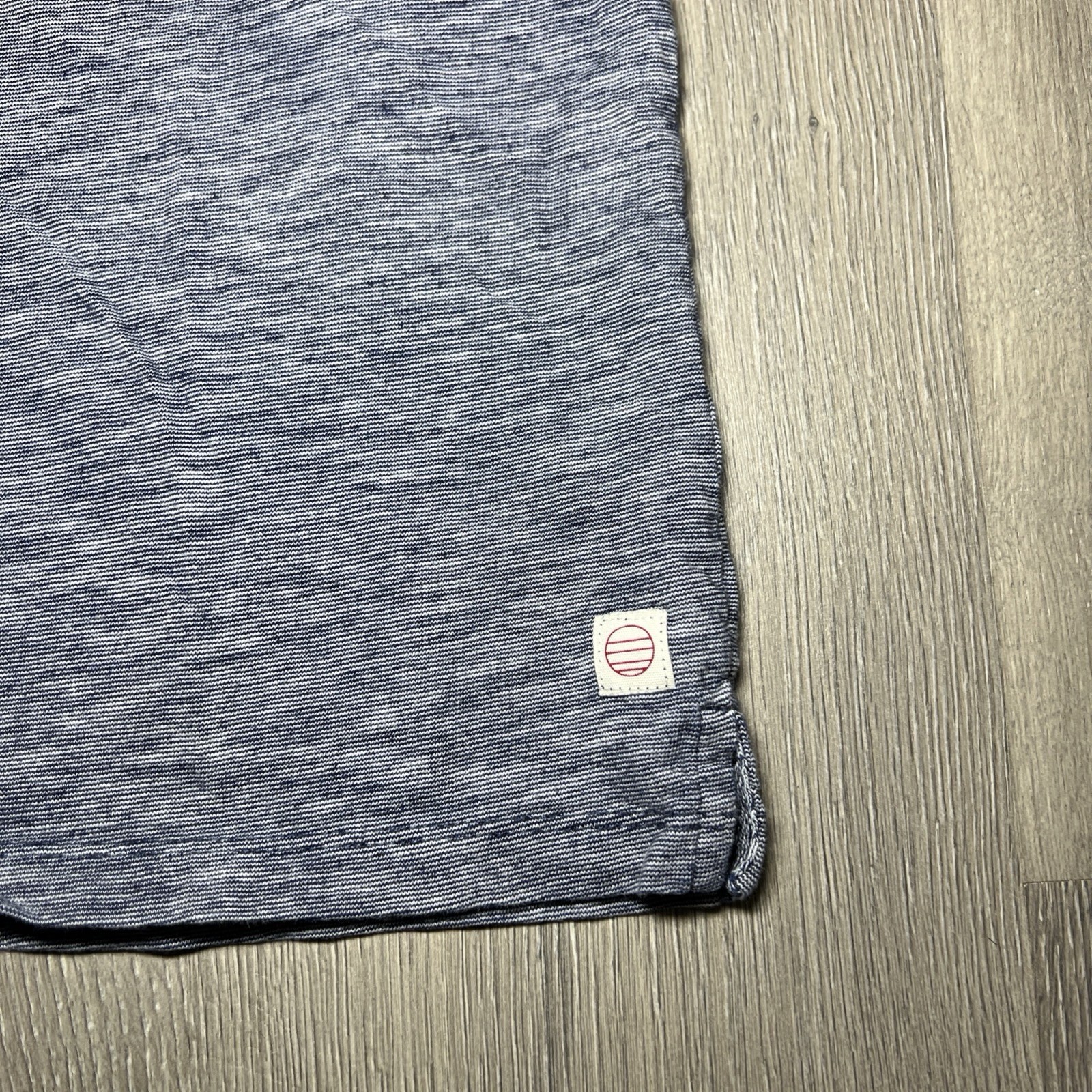 Marine Layer Mens Pocket T Shirt Medium Blue Short Sleeve Casual