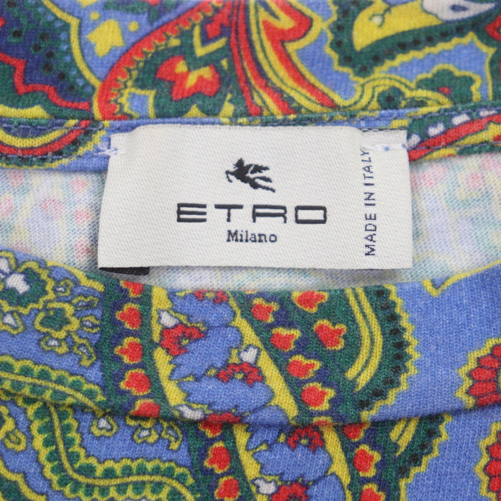 ETRO Cotton T-shirt – DUTY FREE