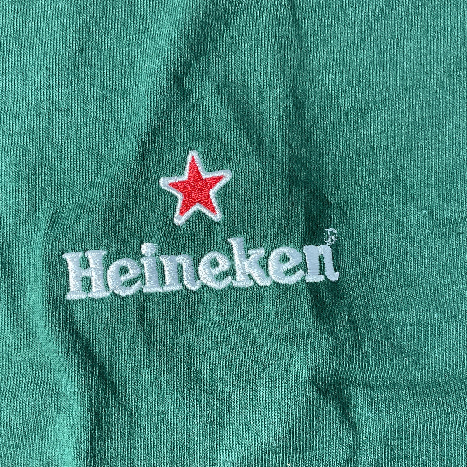 2 Xxl Green Heineken Beer T Shirt Adult Delta Preshrunk Vintage