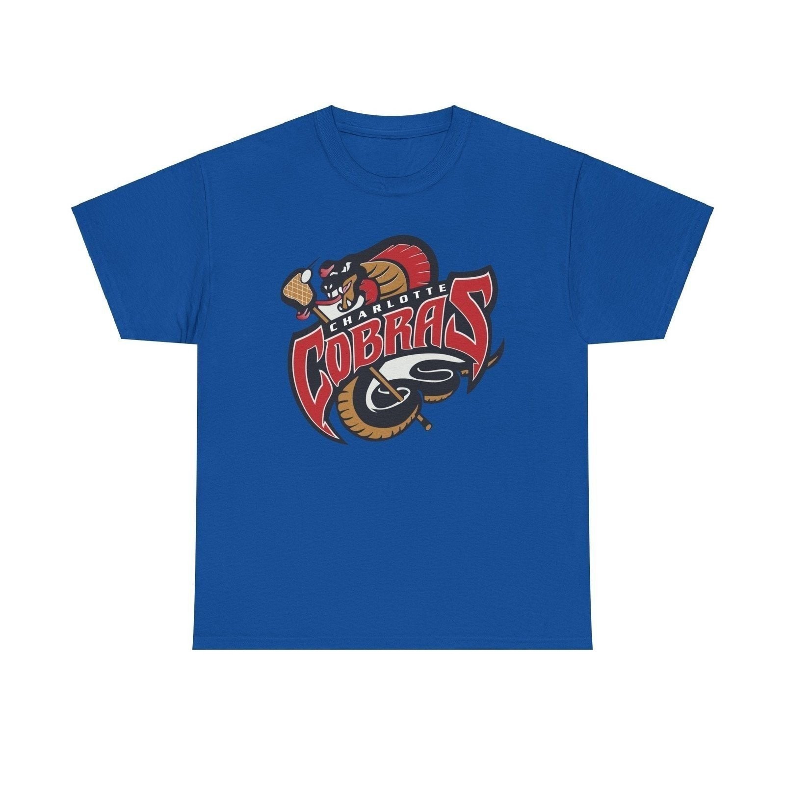 Charlotte Cobras North Carolina Major Indoor Lacrosse League 1996 T-shirt