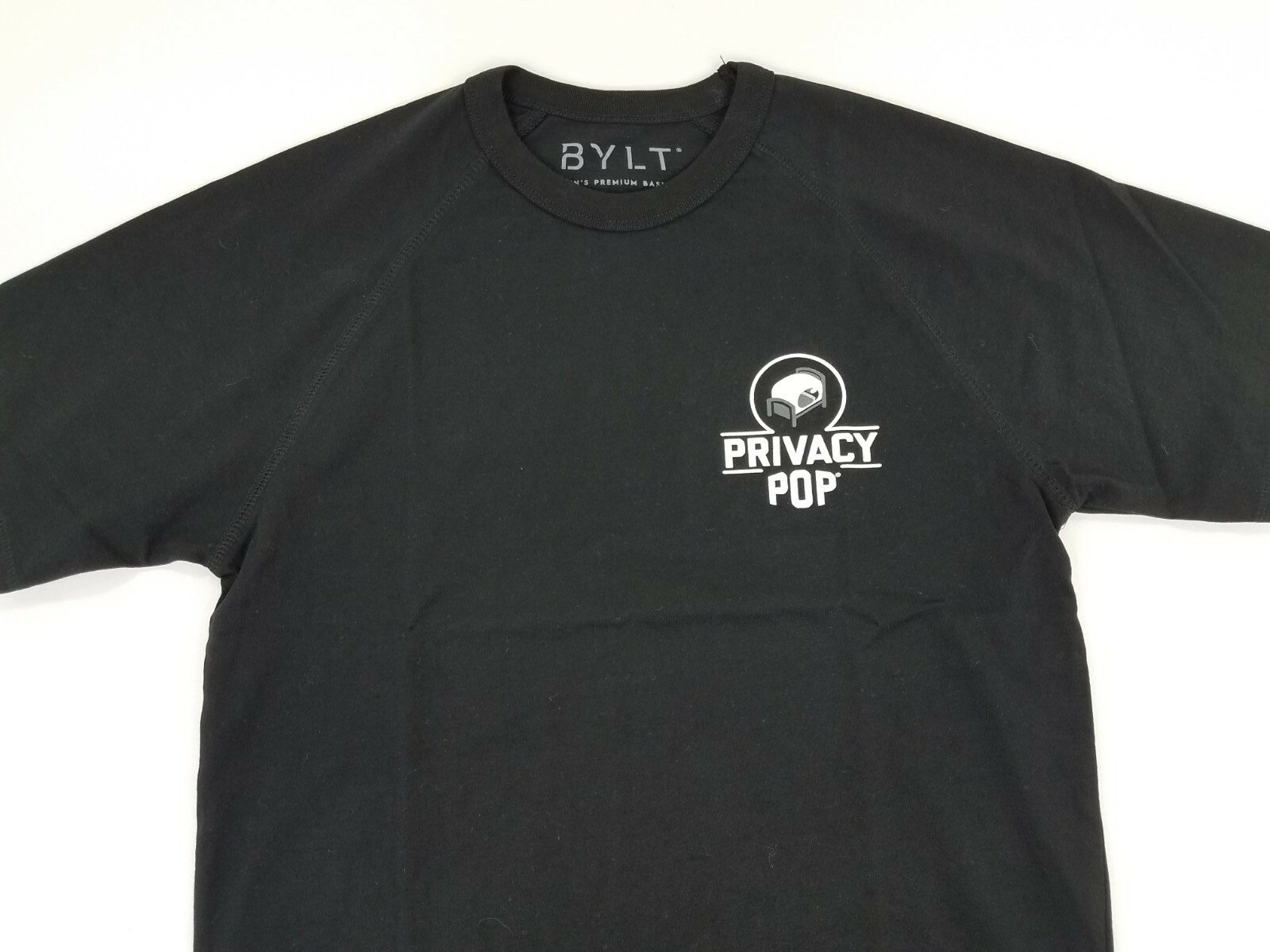BYLT Premium Basics Men&rsquo;s Size Small Short Sleeves Tee Shirt Black. NWOT B8