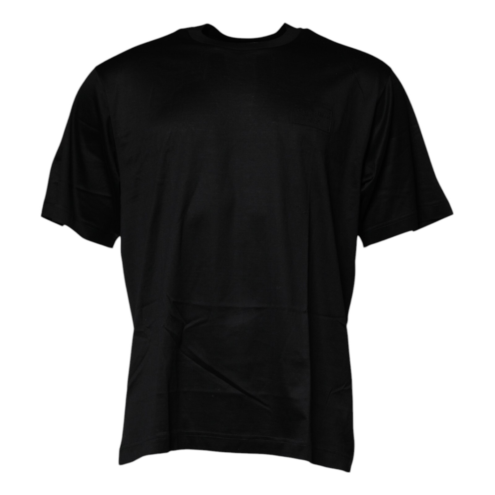 DOLCE & GABBANA T-shirt Black Crew Neck Short Sleeve Men IT52/US42/XL RRP 600usd