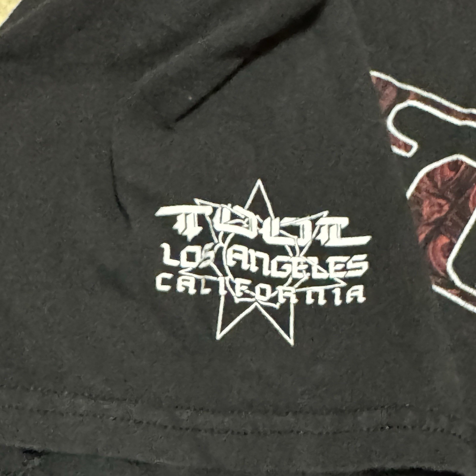 Vintage Tool Band T-Shirt 10,000 Days Album LA Metal Size 24×29 Y2K 2007
