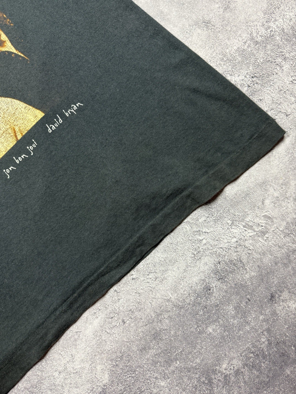 Vintage 1996 Bon Jovi These Days Rare Tour T-Shirt Single Stitch Black Size XL