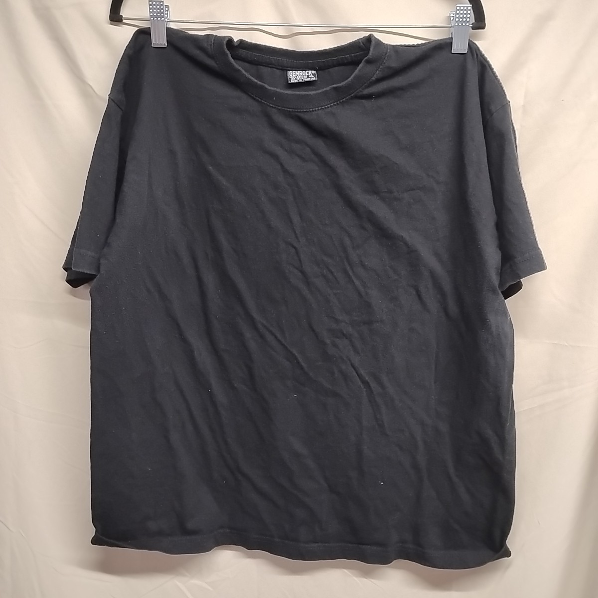 Gemrock Men size XL Black Short Sleeve Crew Neck T-Shirt