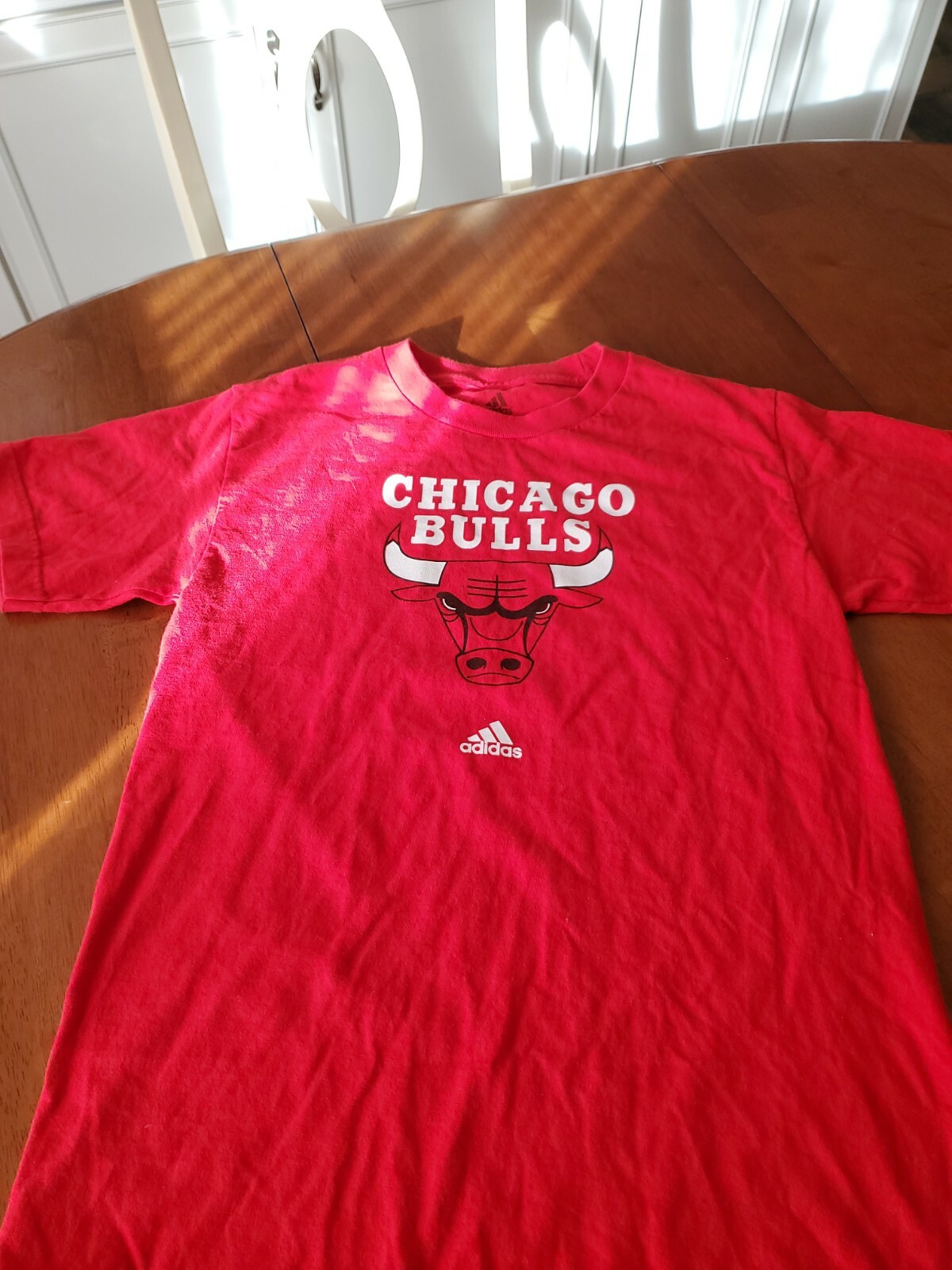 Vintage Chicago Bulls T-Shirt Mens Medium NBA Basketball Adidas Hip Hop Jordan