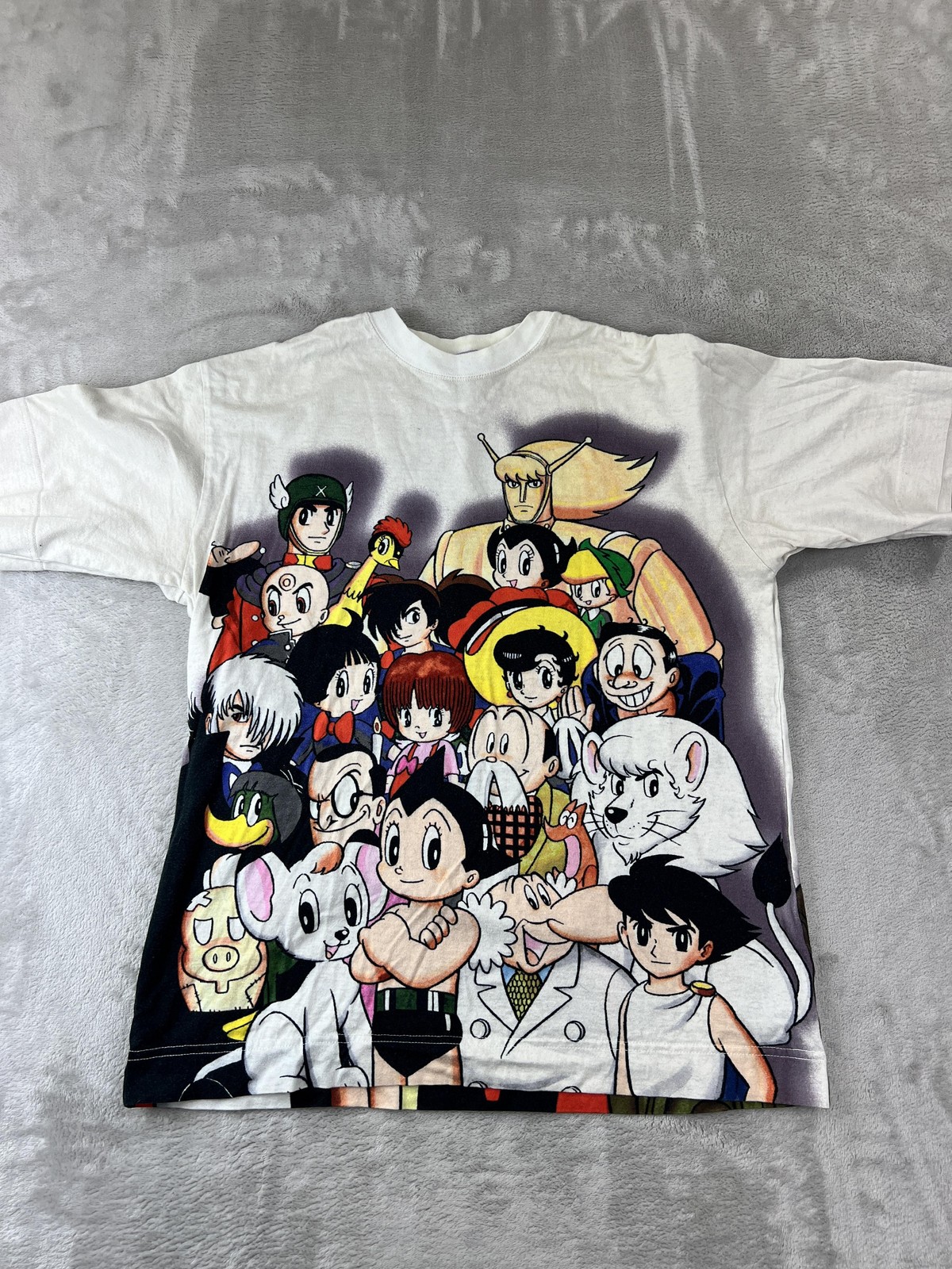 Vintage Osamu Tezuka Manga Museum Shirt Mens Large Astro Boy Kimba Anime 90s Jap