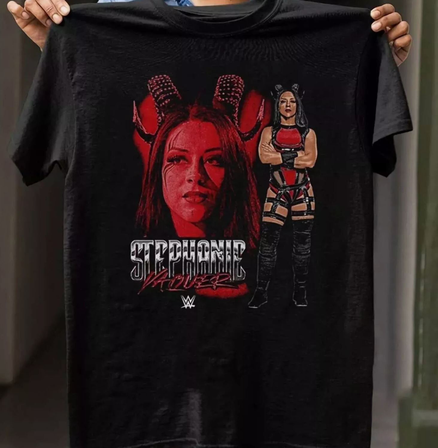 NEW – Black Stephanie Vaquer Vintage Superstar T-Shirt All Size