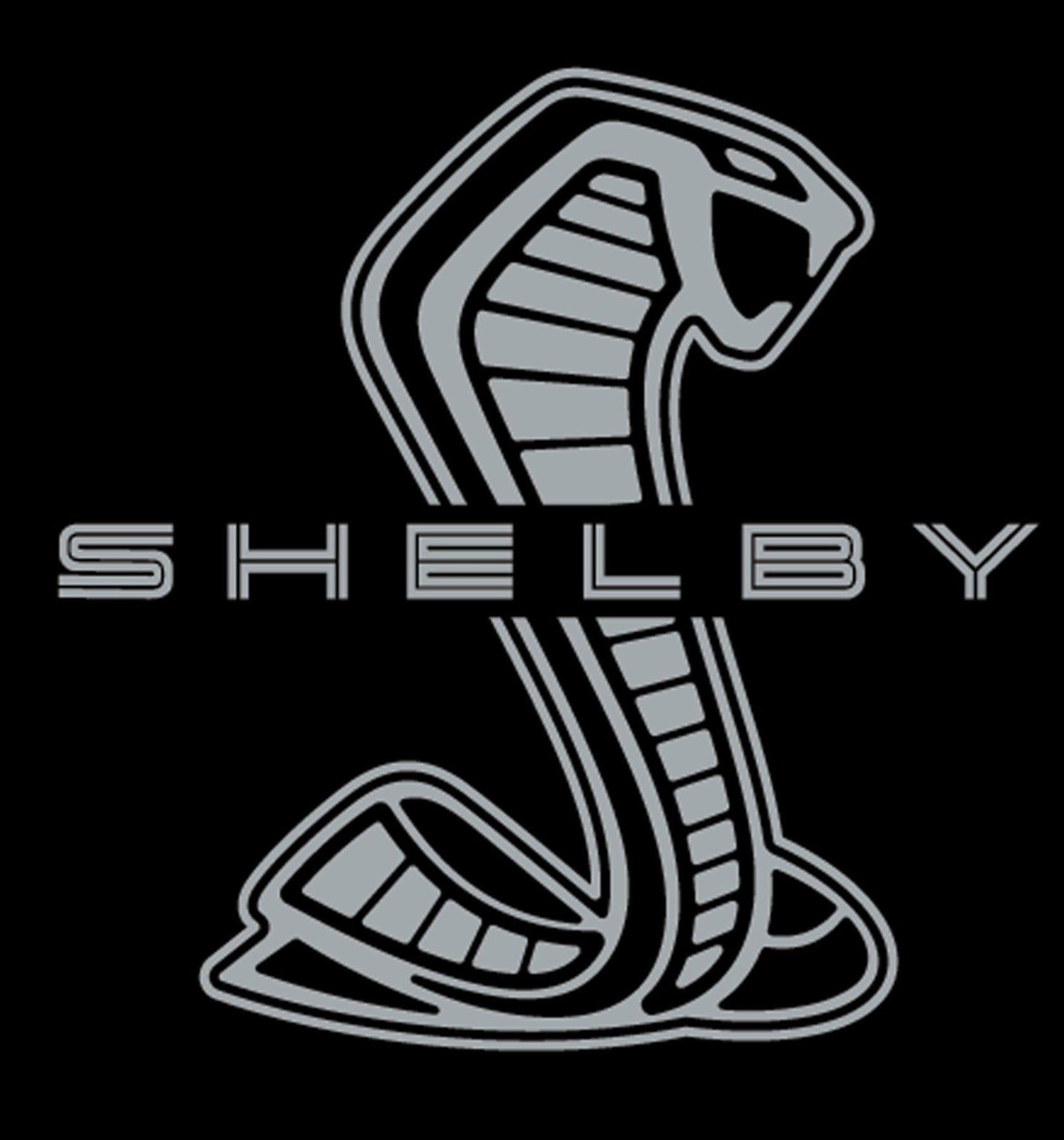 JH Design Men&rsquo;s Shelby Cobra Classic T-Shirt Short Sleeve Black Crew Neck Shirt
