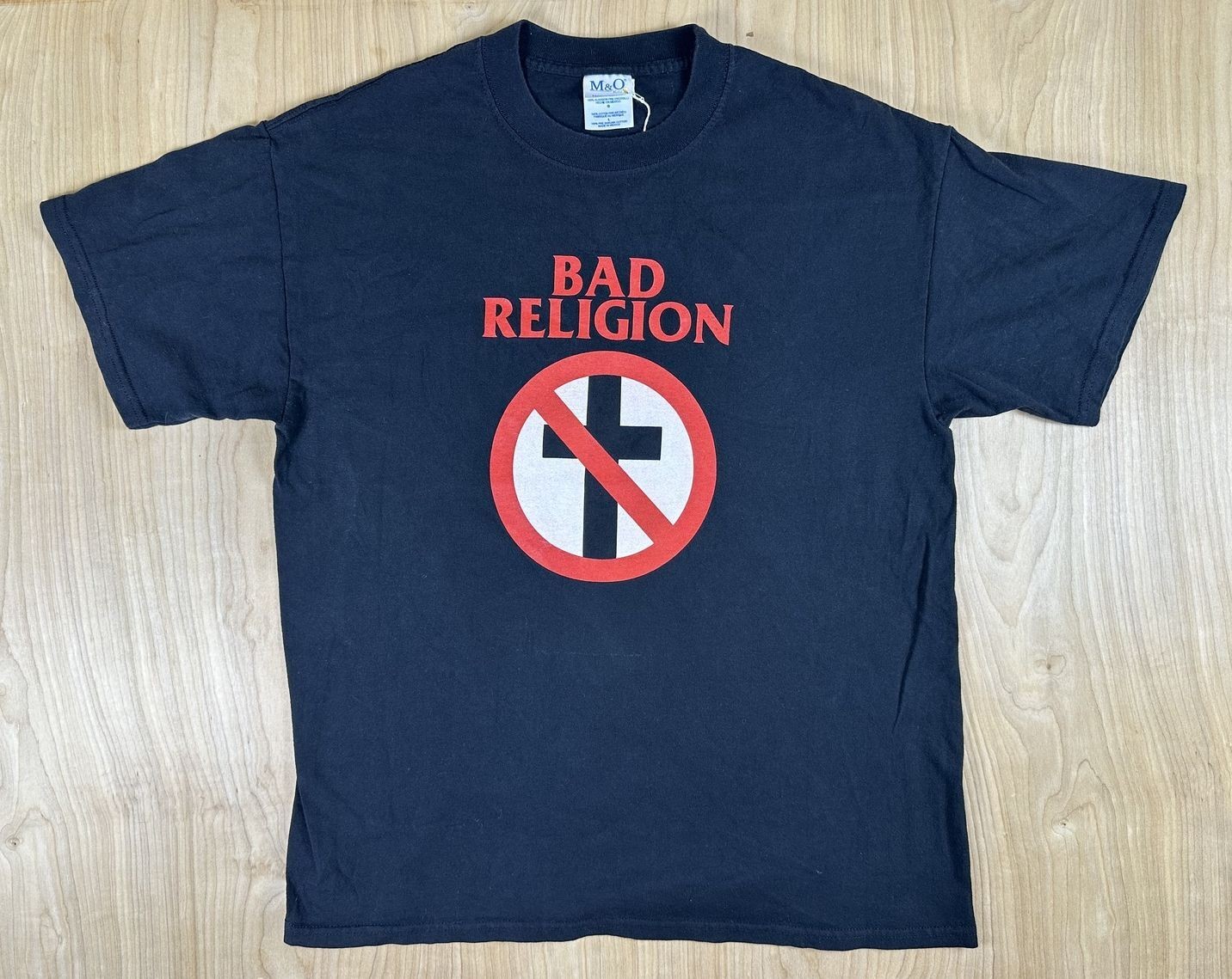 Vintage 90s Bad Religion tshirt large 100% cotton punk hardcore heavyweight