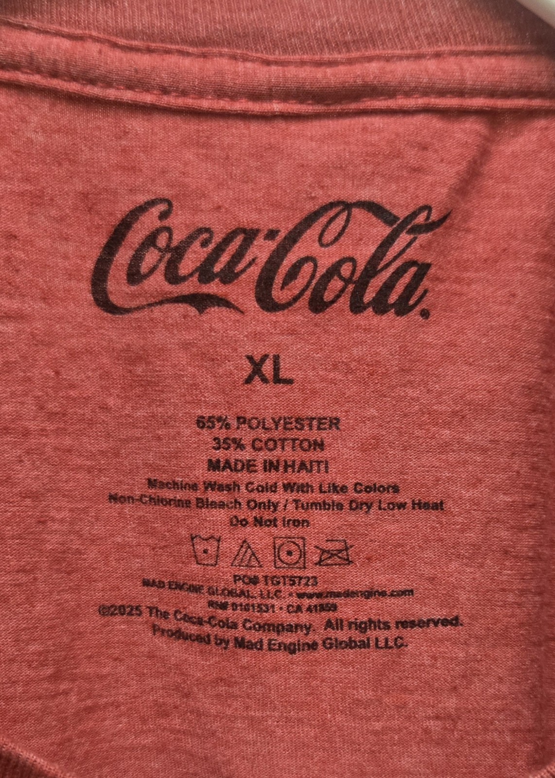 Enjoy Coca Cola Red T-Shirt | XL Men