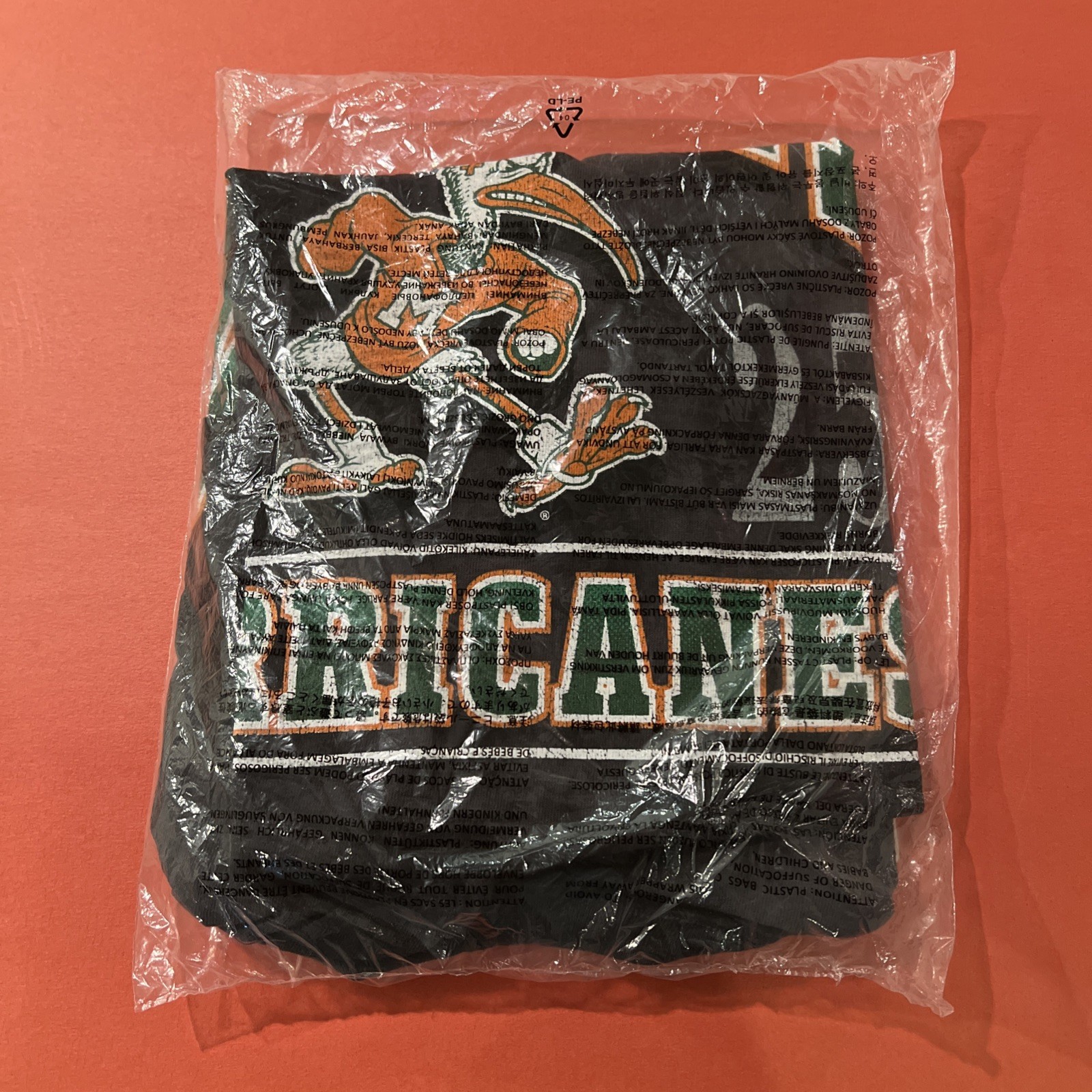 &rsquo;47 Vintage Tubular Miami Hurricanes T shirt. New in package.