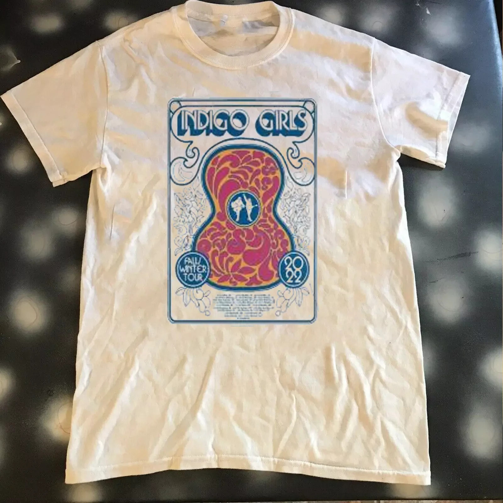 HOT NEW! Indigo Girls Fall Winter Tour T Shirt new Size S-5XL Cotton