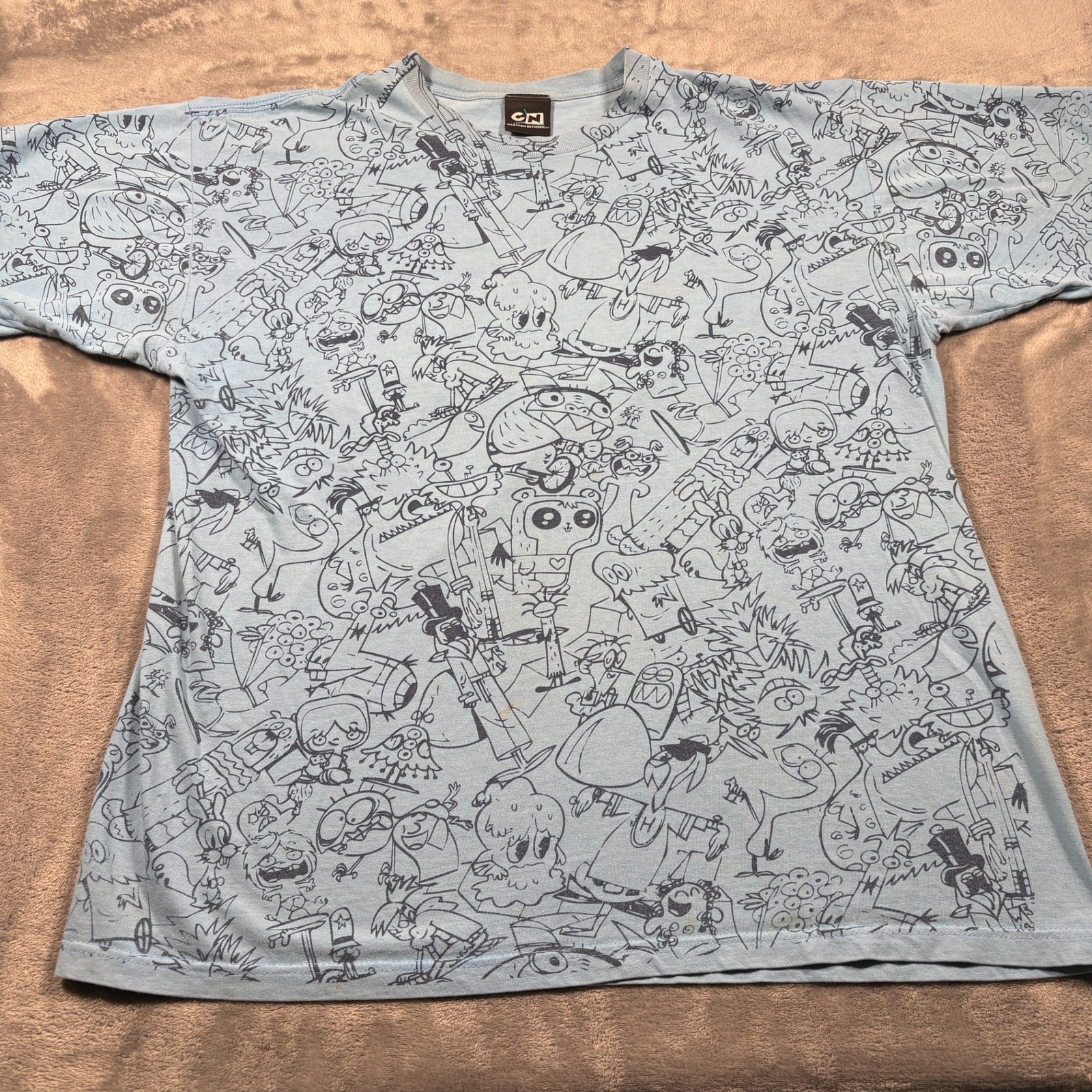 Vintage CN Cartoon Network Foster&rsquo;s Home for Imaginary Friends T-Shirt Mens XL