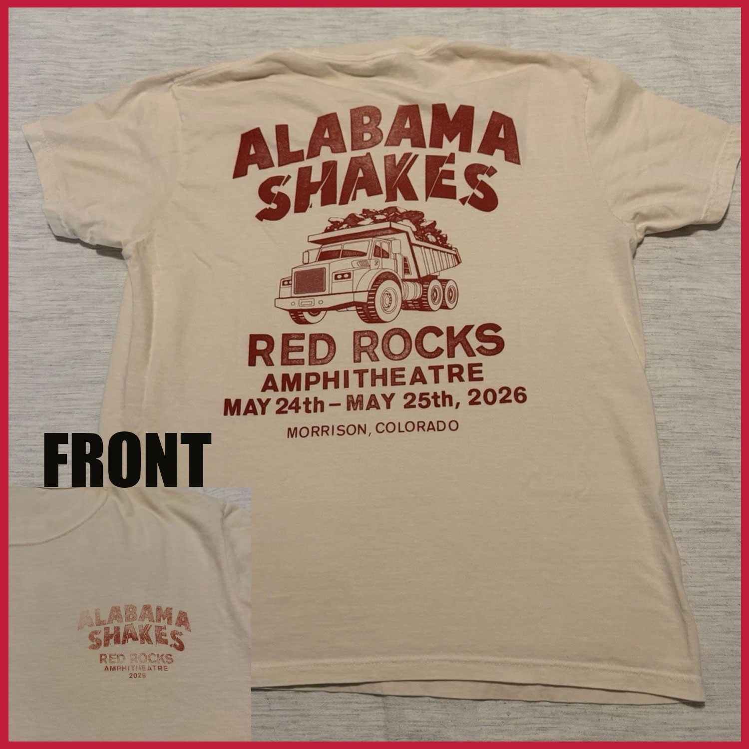 SALE 30% – Boardwalk Rock Eagle Lineup Tee Ocean City, MD May 17-18 2025 Shirt