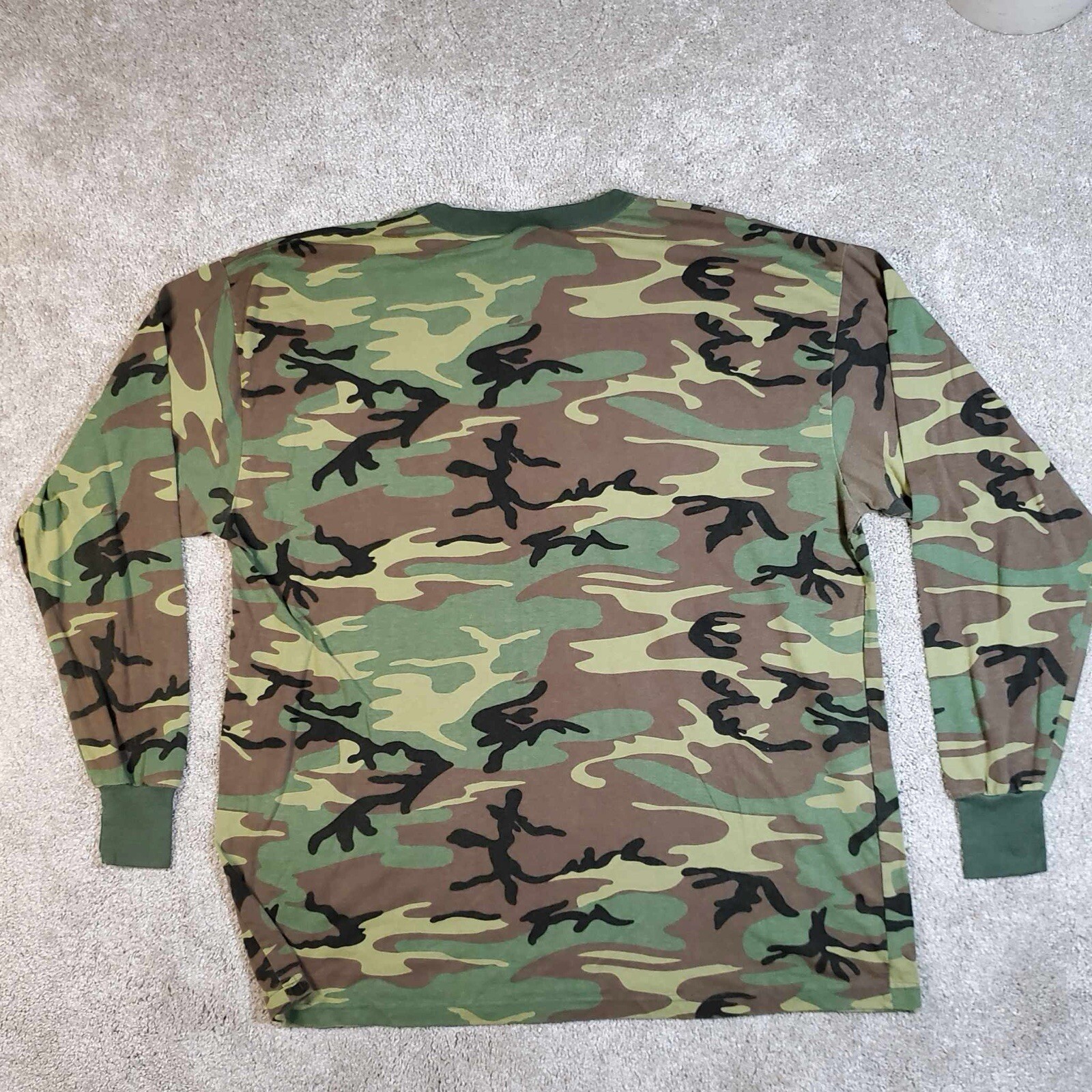 ROTHCO 4X Camouflage Long Sleeve Shirt Stretchable XXXXL