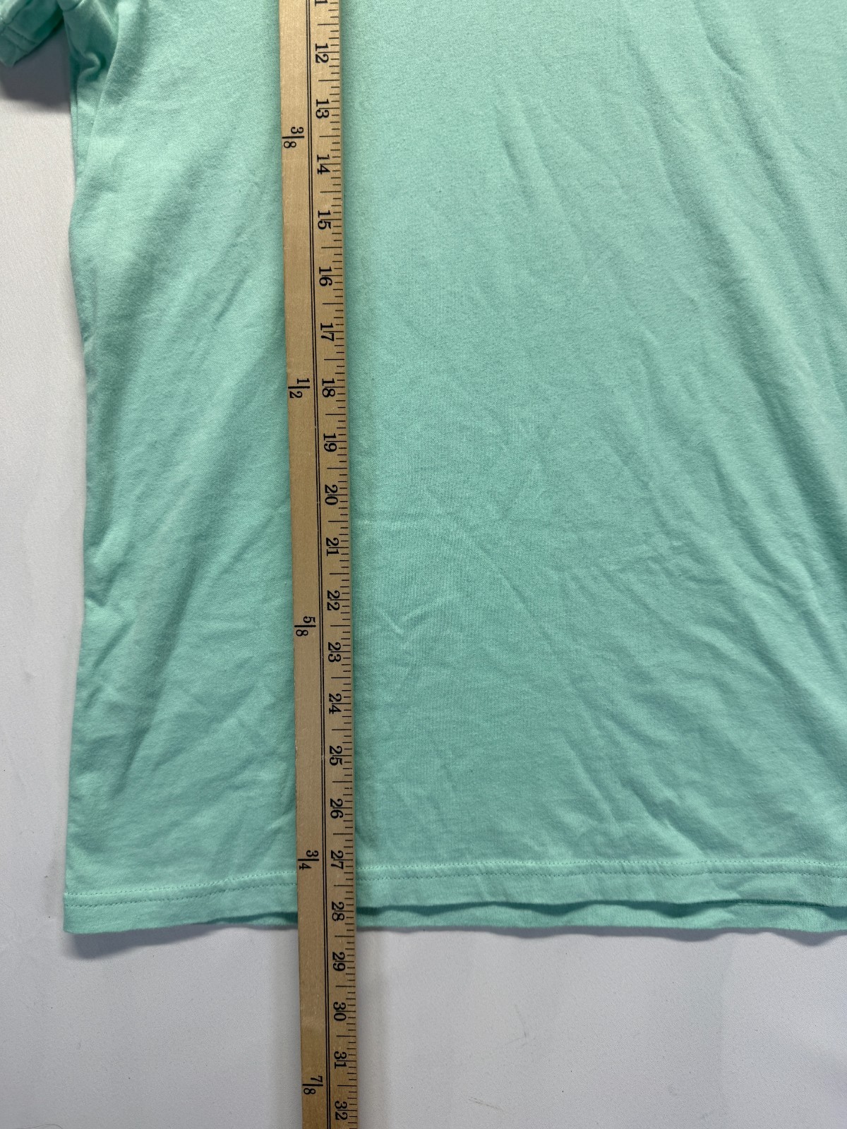 Hollister Must Have Collection T Shirt Mens Medium Mint Green Embroidered Logo