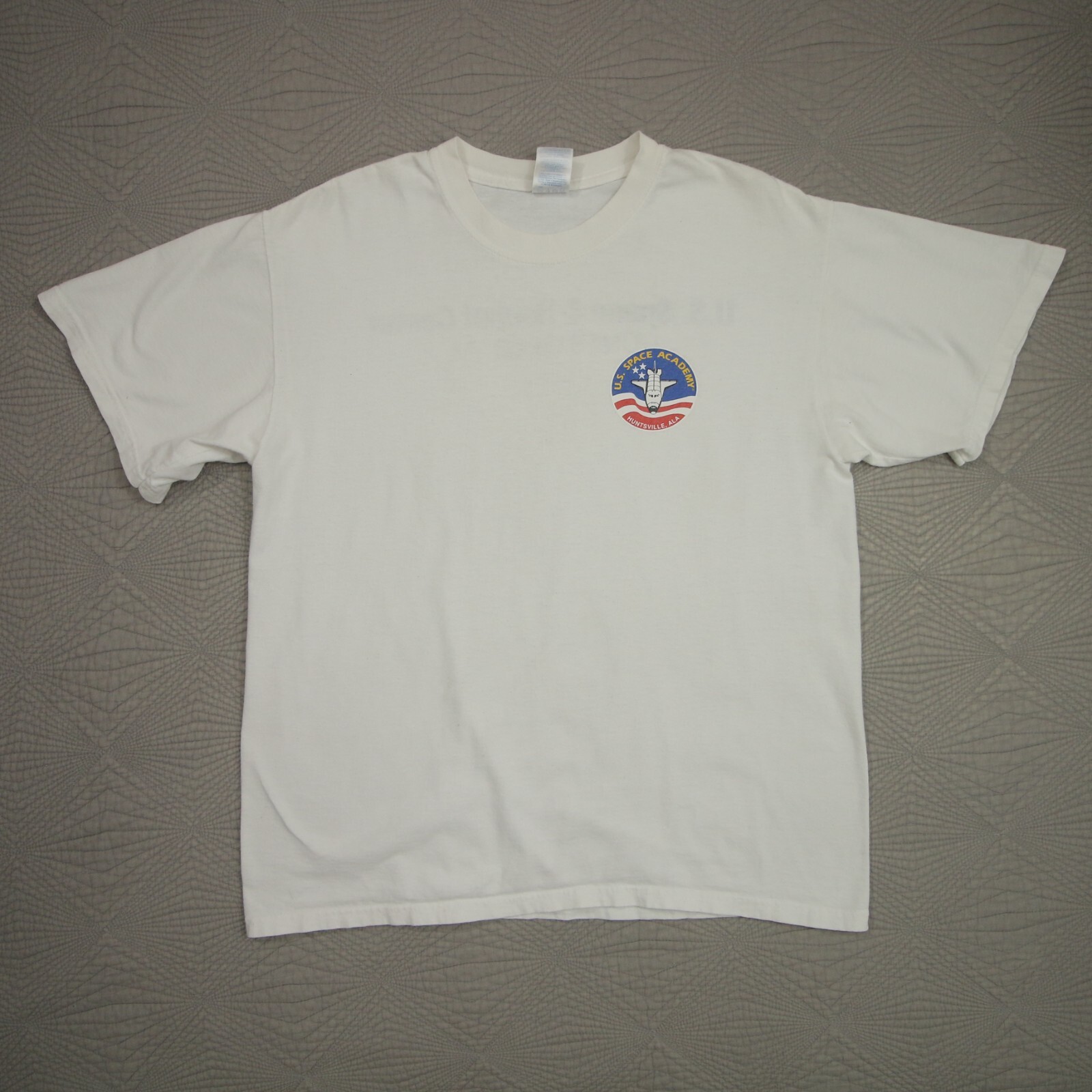 Vintage United States US Space Academy Huntsville Alabama Tourist Shirt Large
