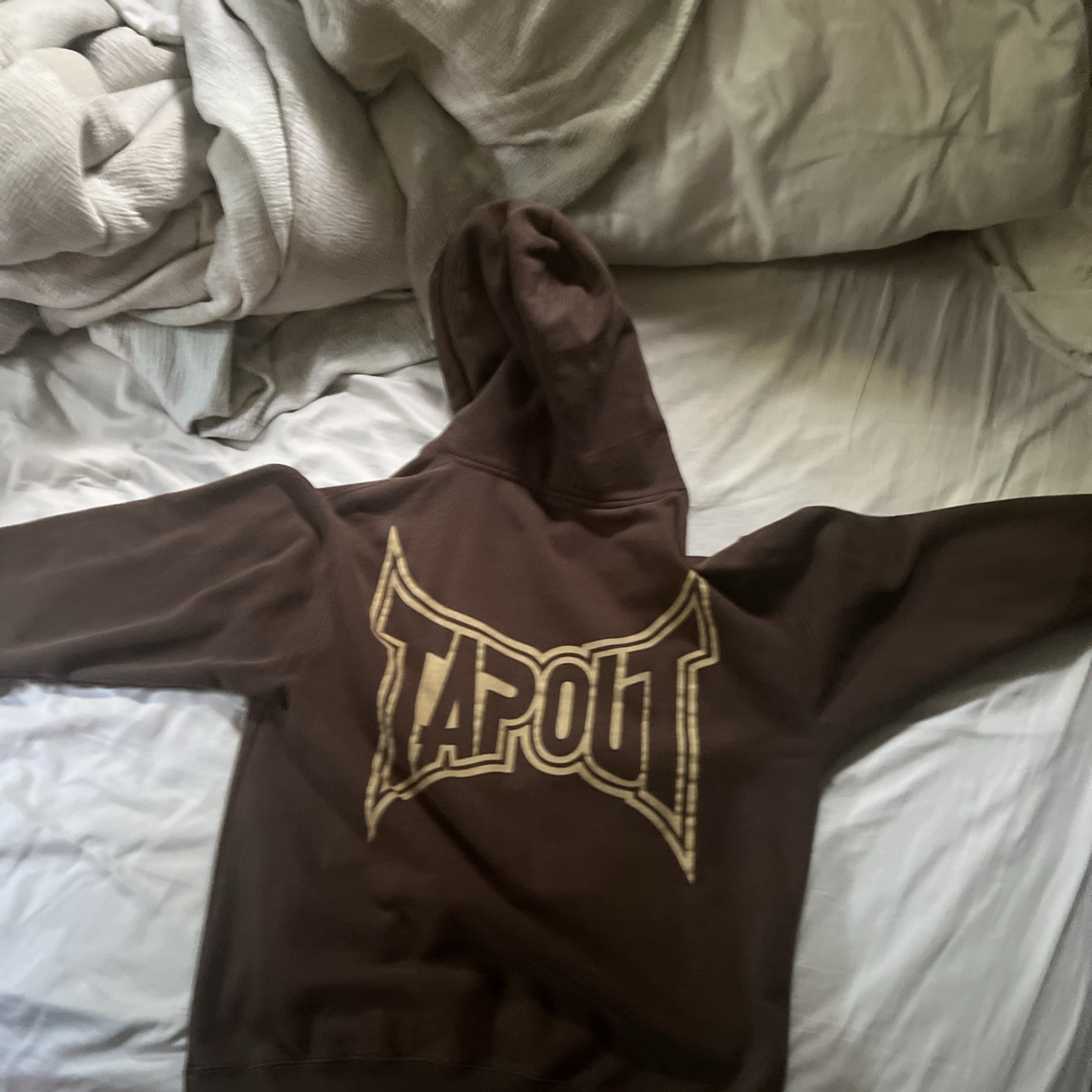 Vtg TAPOUT Y2K Tribal Wing L T Shirt Black Gothic Graphic American Arrogant READ