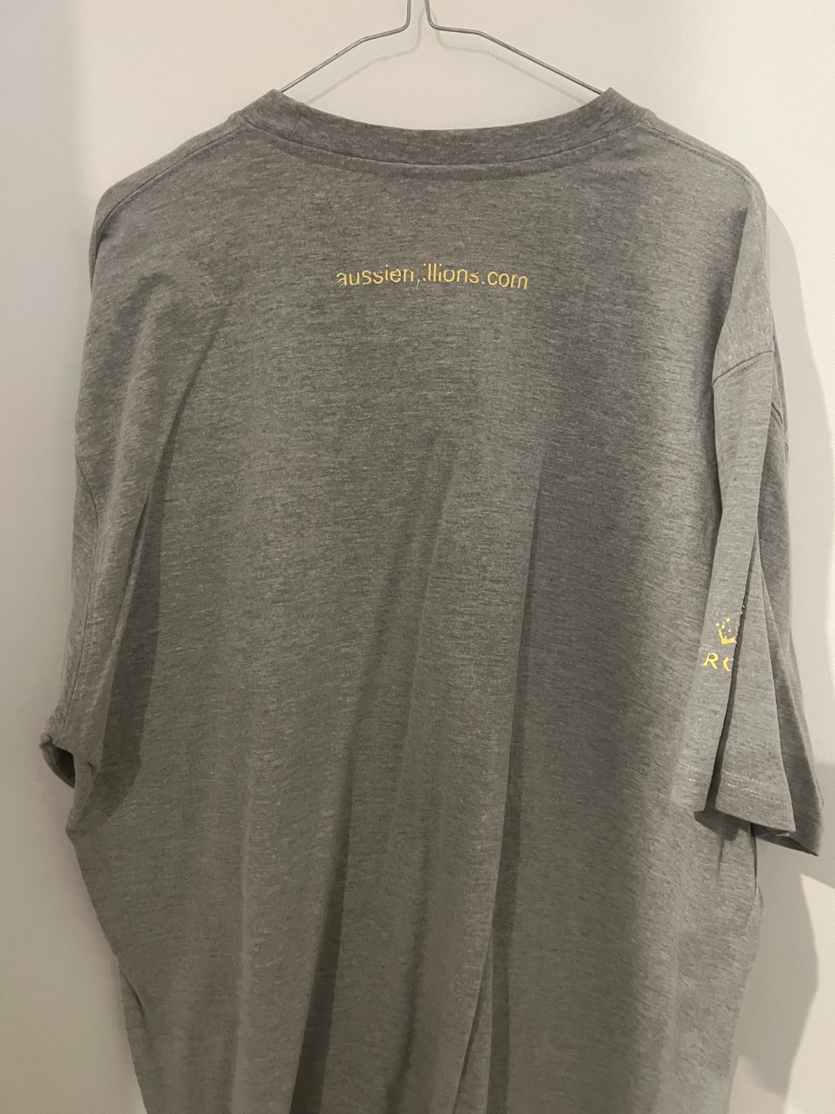 Aussie Millions ATP Poker Shirt Grey Large