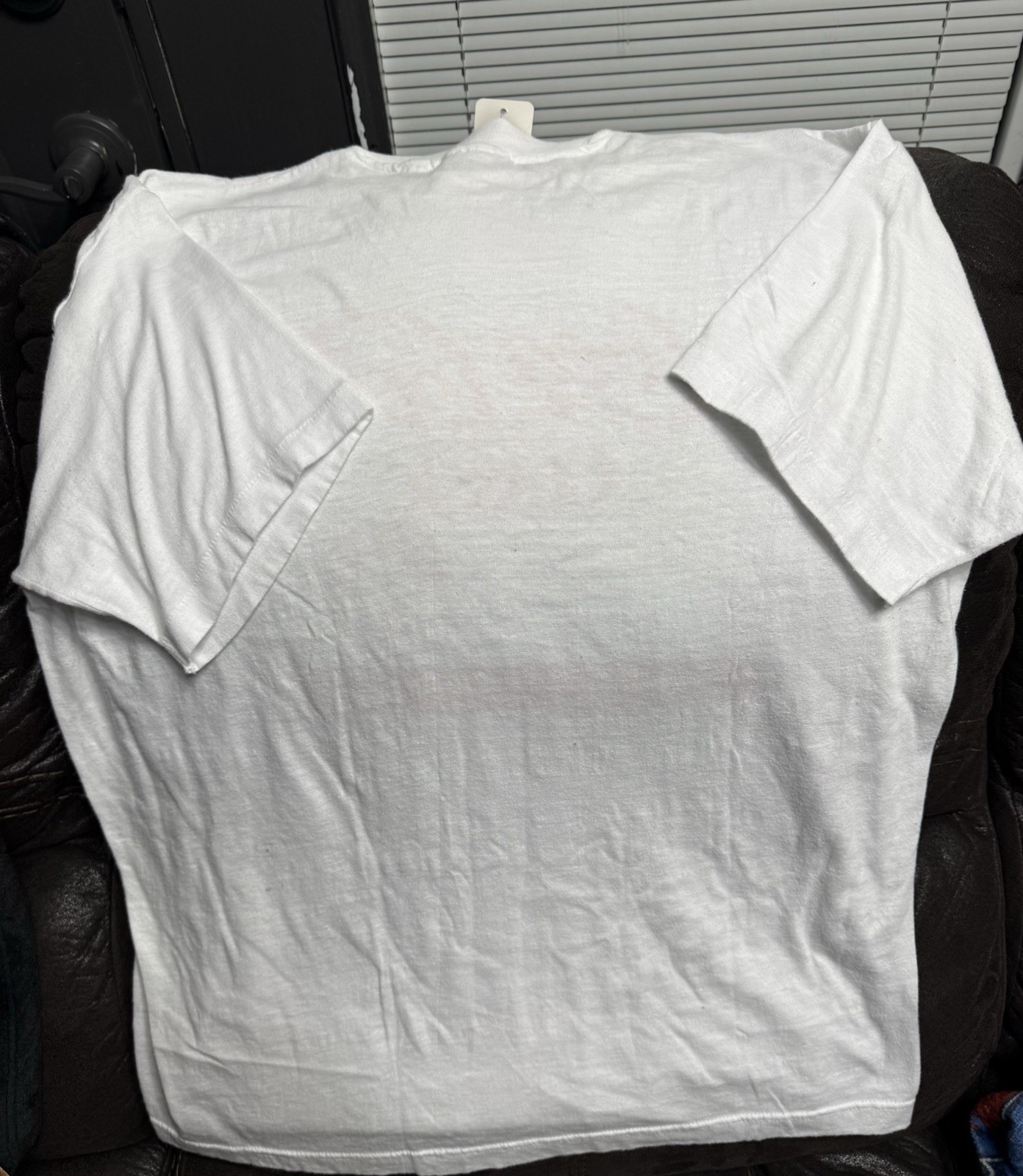 Tiedman Men&rsquo;s Coca-Cola Classic Logo Graphic Tee White/Red XL Cotton Blend