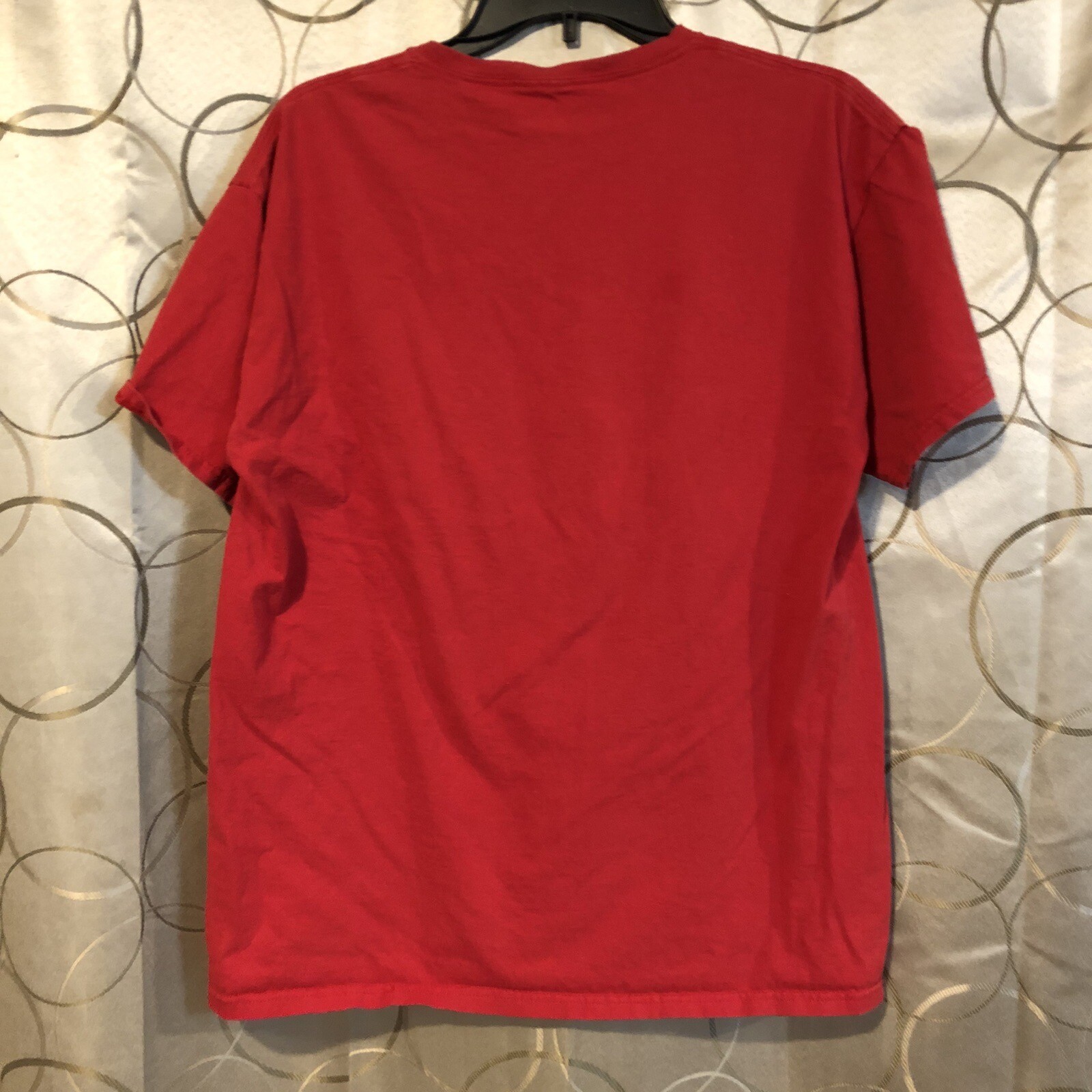 Celebrate Patriotic Shirt Mens Large Red 100% Cotton Truck Tradition Freedom L