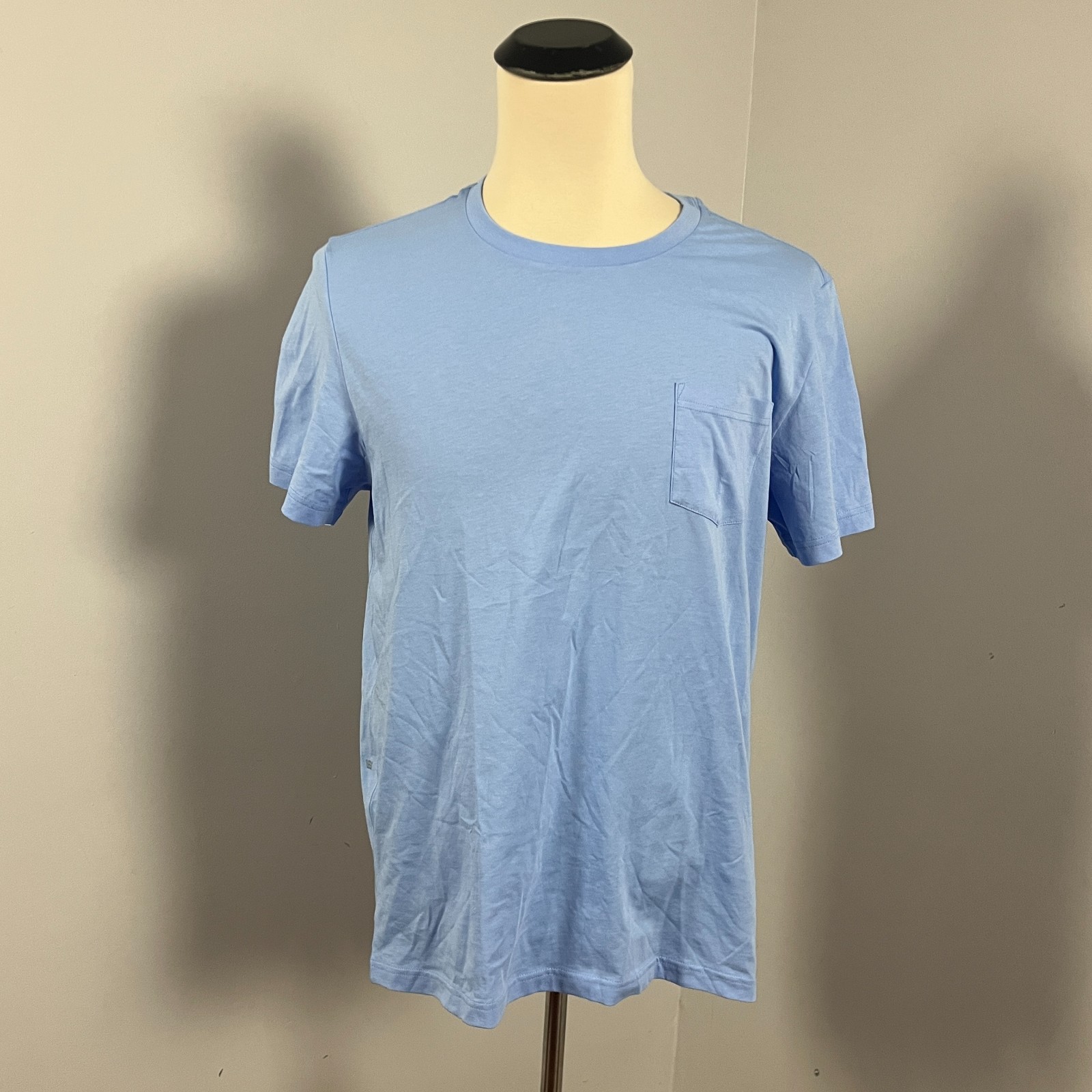 Mack Weldon Pima Cotton Short Sleeve Crew Neck Tee Blue Men&rsquo;s XL