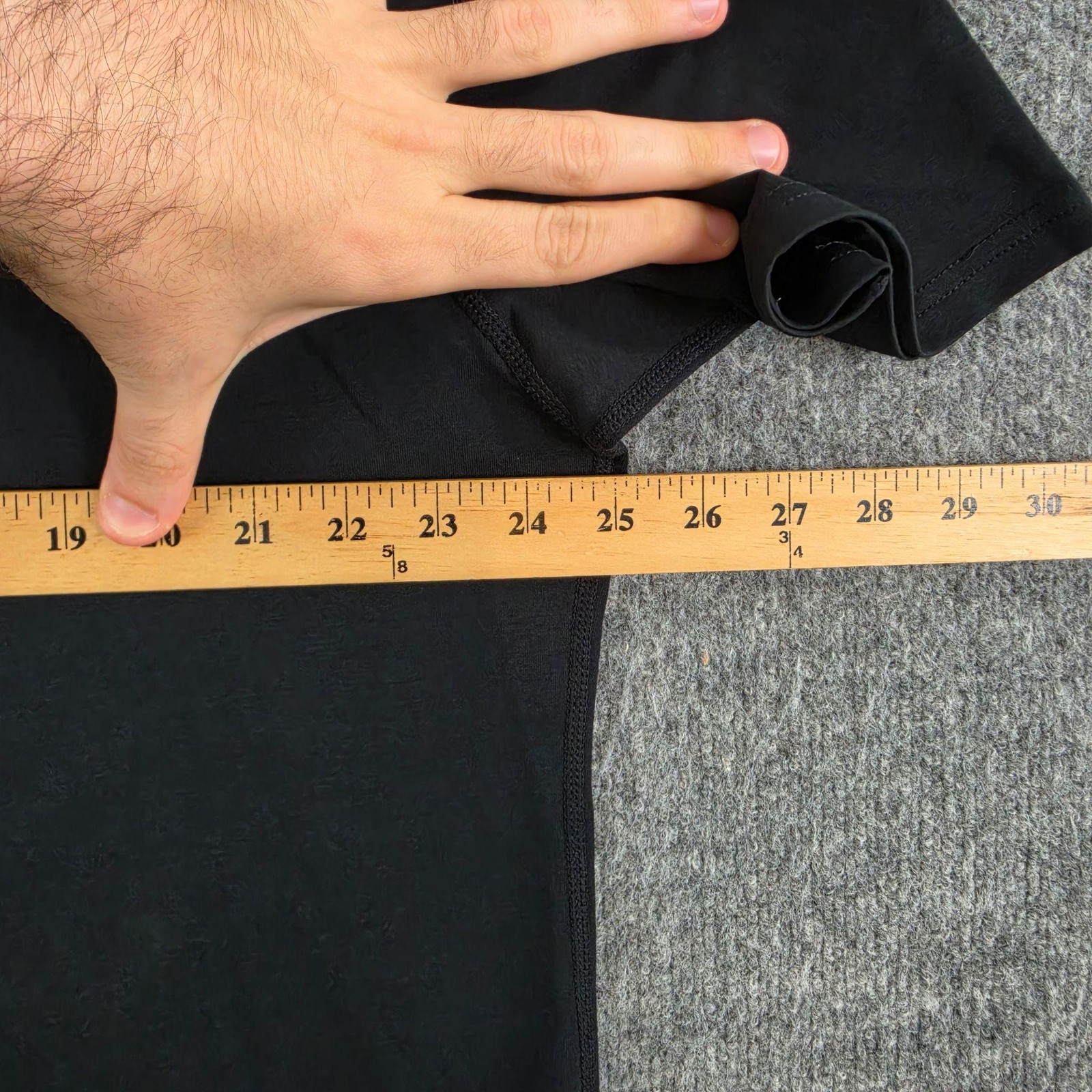 Bylt Shirt Mens 2XL Drop Cut Lux Black Premium Basics Crewneck Tee Minimalist