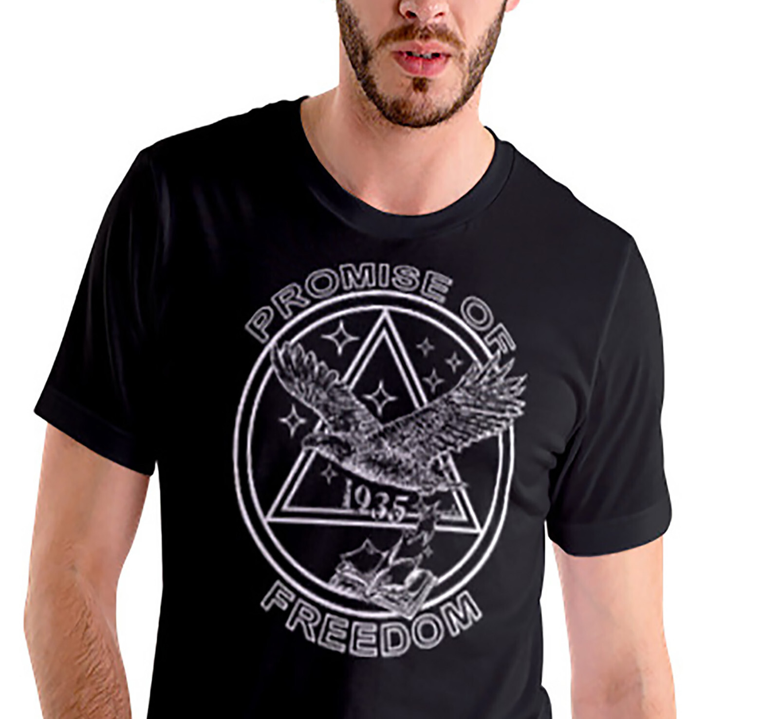 Alcoholics Anonymous – PROMISE OF FREEDOM Tee – Select Your Color S-4X