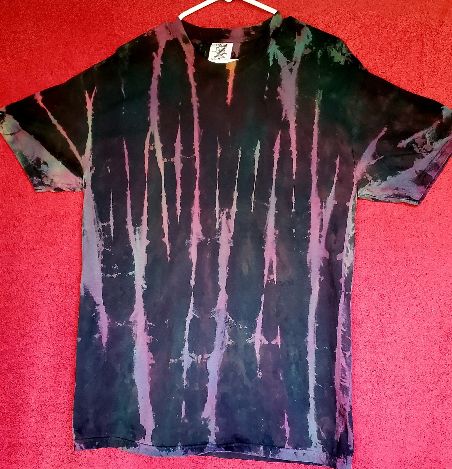 GILDAN SIZE LARGE 100% Cotton Tye Dyed Shirt Pre-washed WON&rsquo;T FADE VERY SOFT