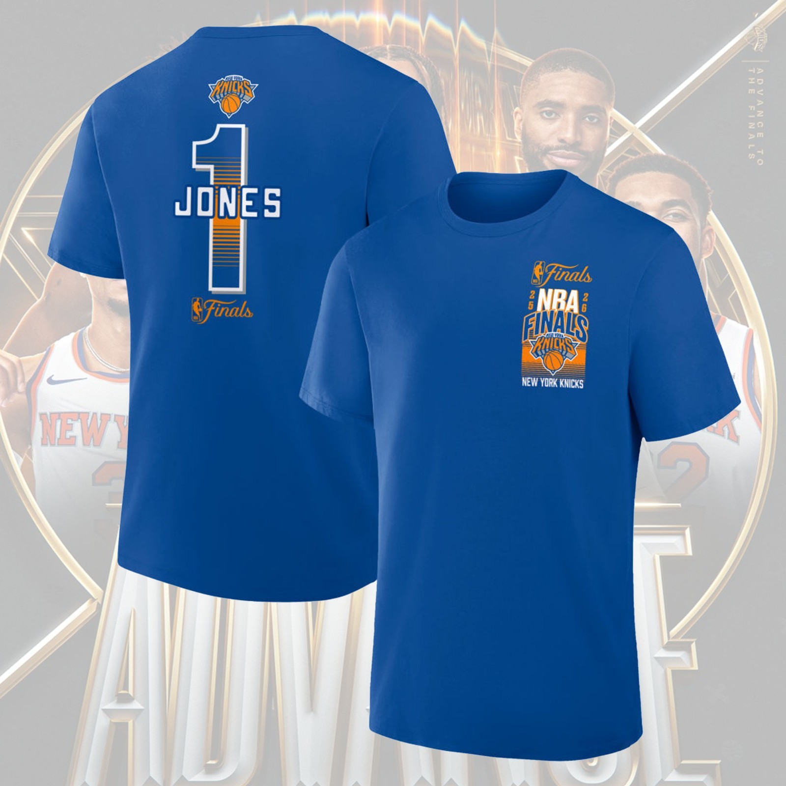 NEW! Royal&rsquo;s New Y0rk Kn!cks 2026 Basketball Finals Name & Number Gift For Fans