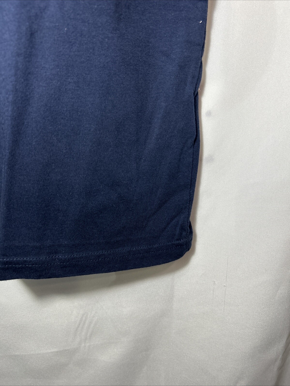 Hollister California – V-neck Tee – Small – Navy blue, white bird – Shortsleeve