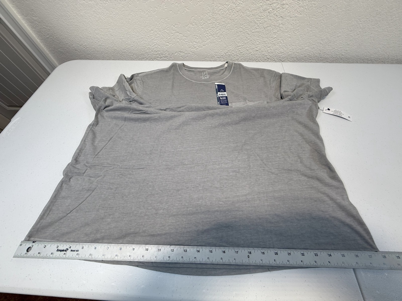Men&rsquo;s Shirts, (New w/tags), George Short Sleeve Crew Neck Pocket Tee 3XL (54-56)