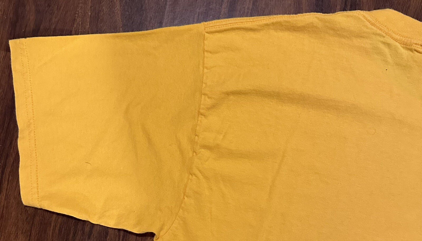 Rare Elmira College New York NY Yellow T Shirt Size Large Dodger Vintage