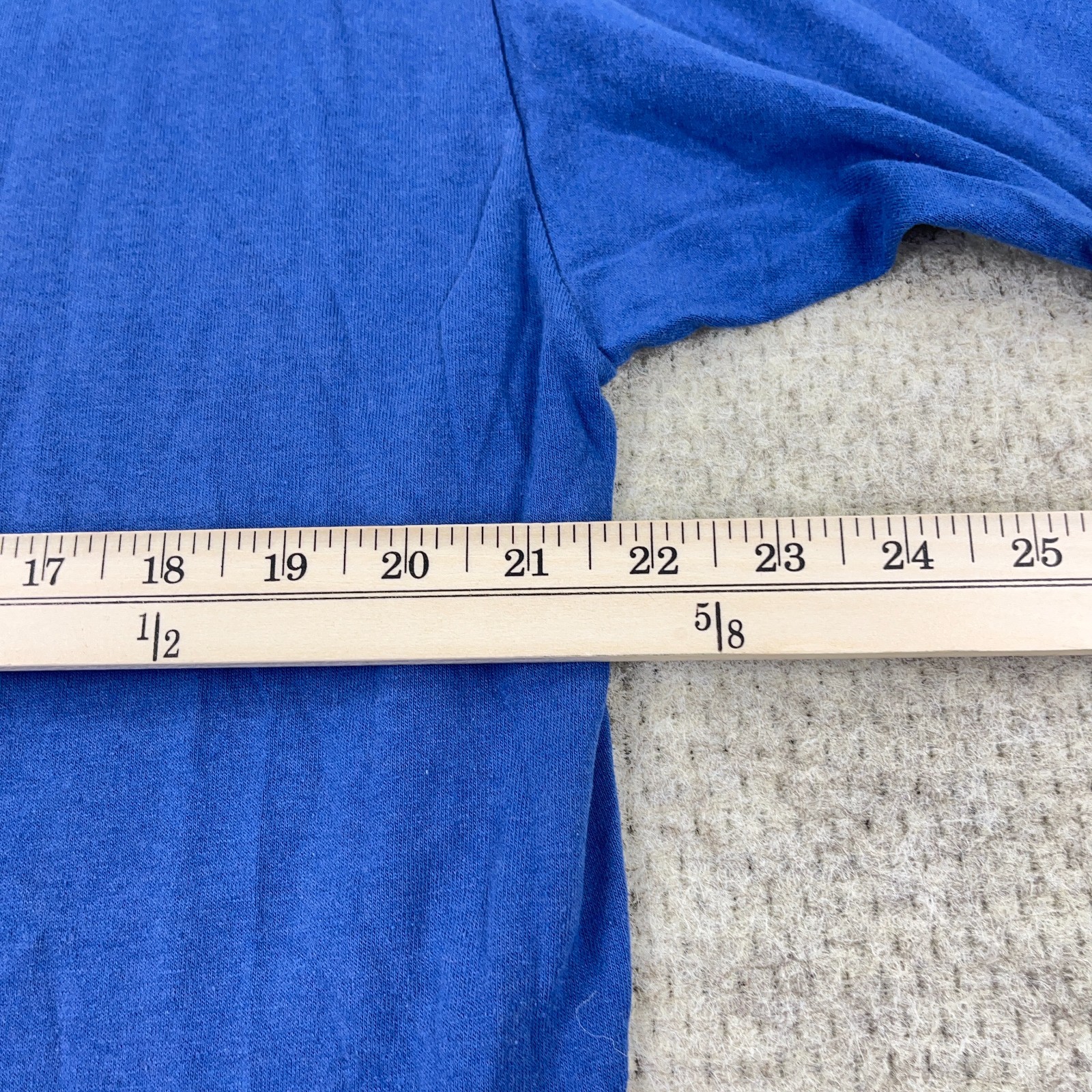 Vintage Walmart Shirt Men XL Blue 90s Y2K Single Stitch USA Grunge Thrashed Worn