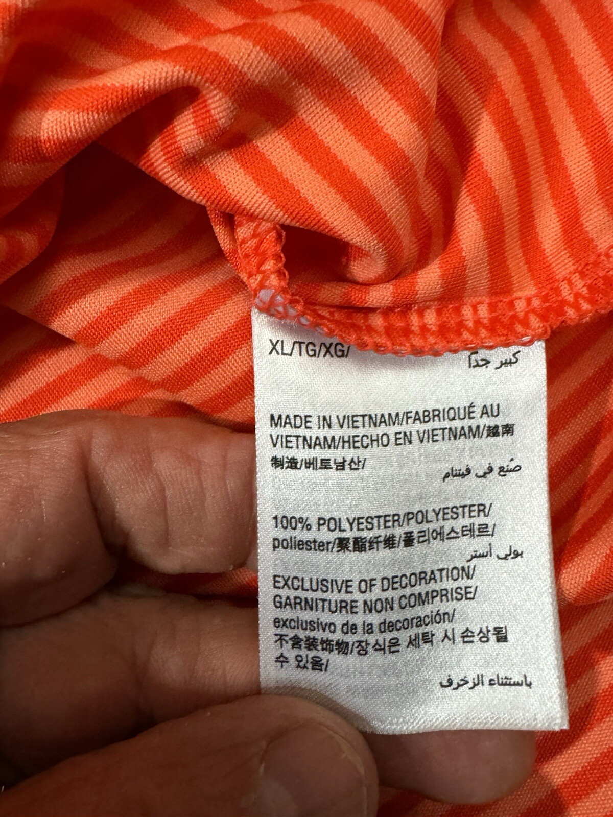 Greg Norman Attack Life Play Dry Short Sleeve Golf Polo Shirt Mens XL Orange