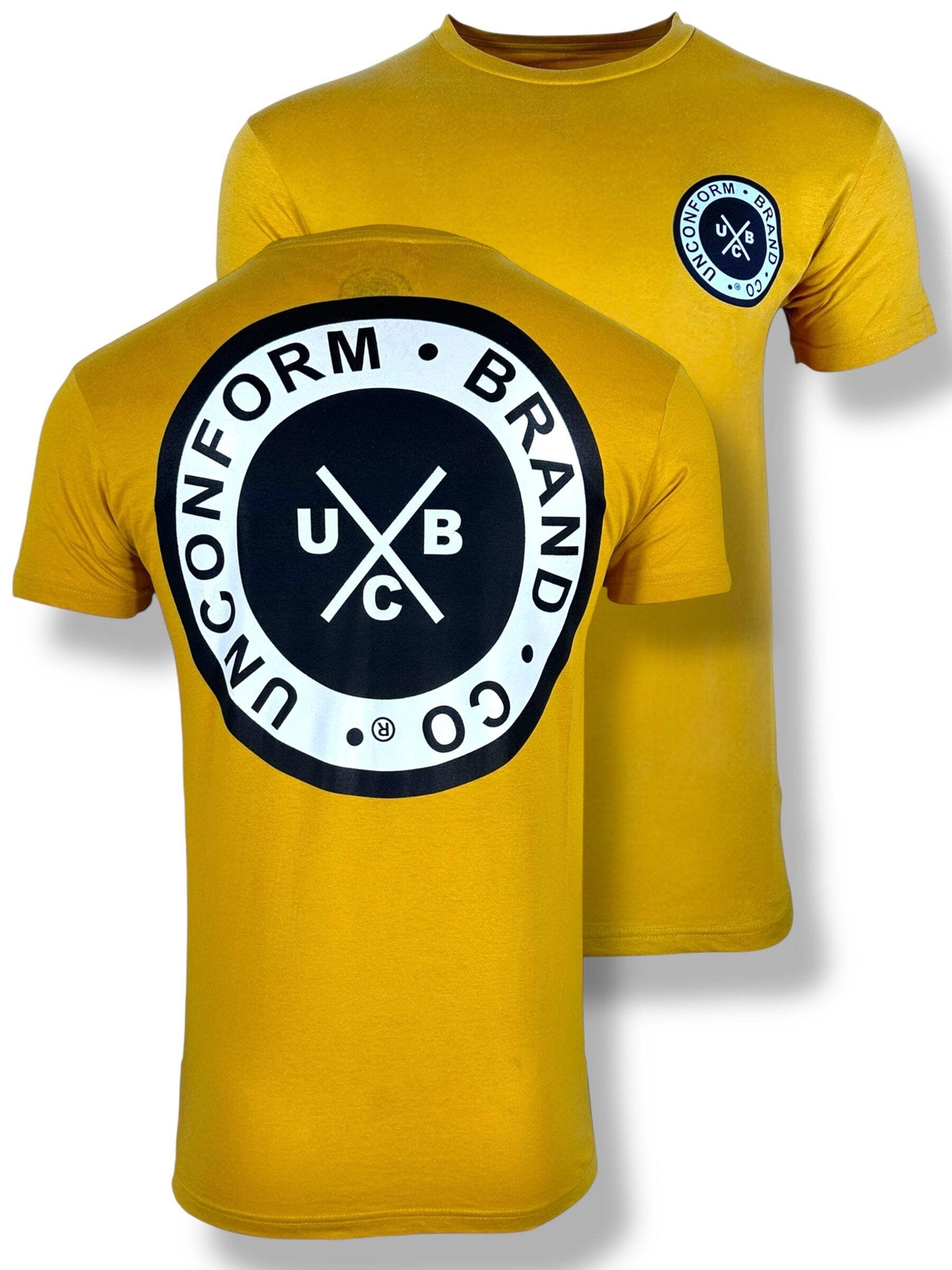 UNCONFORM Men&rsquo;s T-shirt Basic Packs Mustard