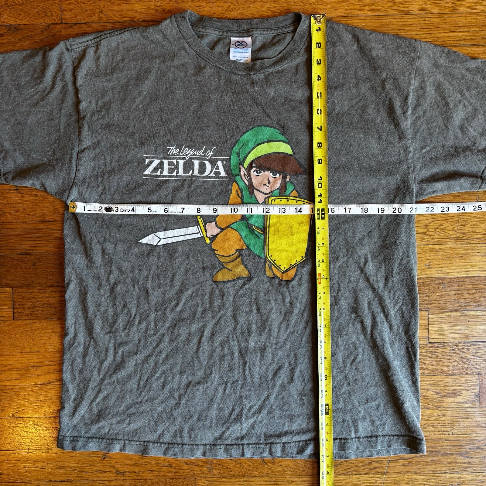 Vintage Zelda Link Delta Tag Size L