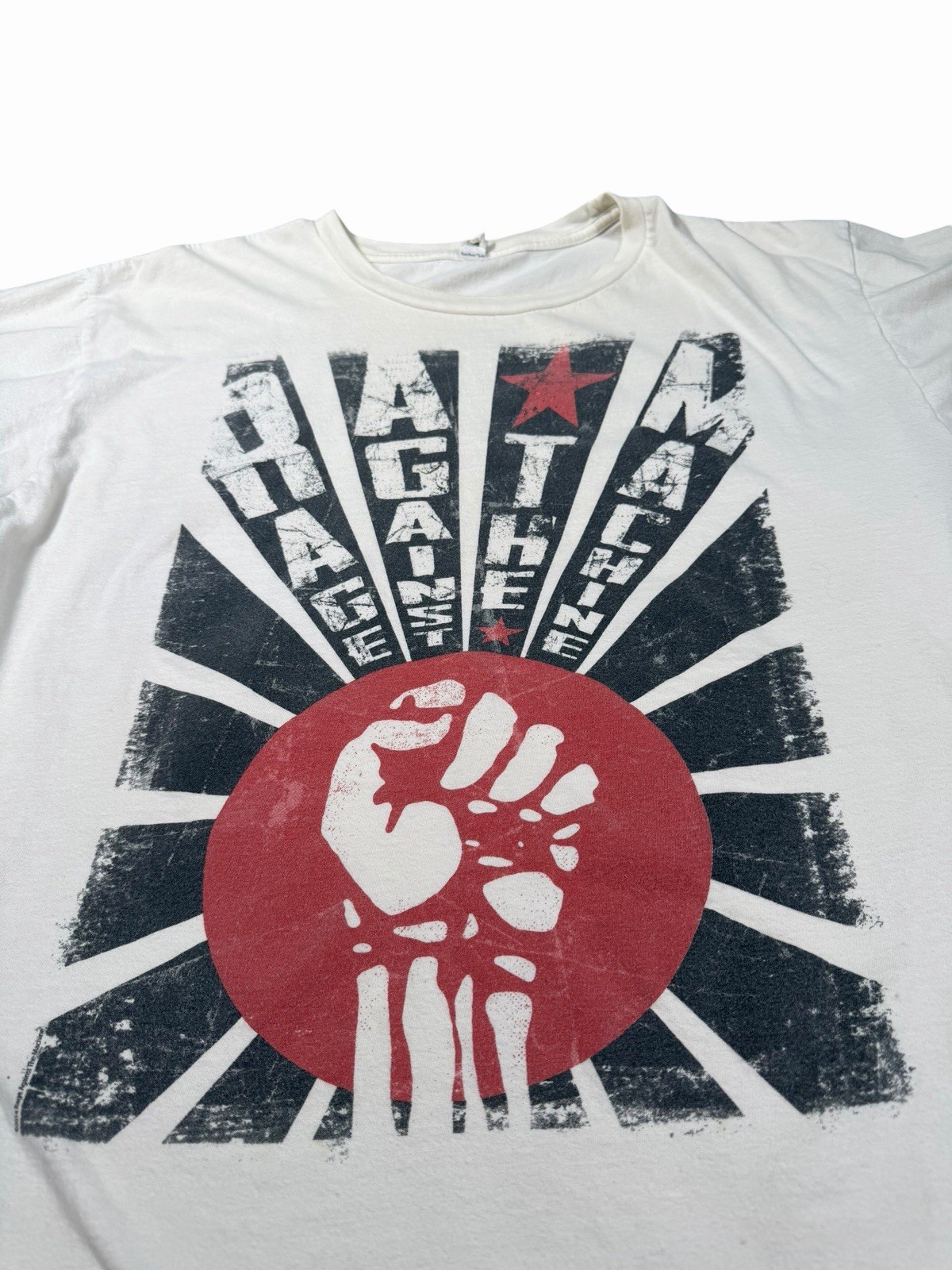 Rage Against the Machine Metal Band Graphic Vintage Tee Anvil XL 2000s