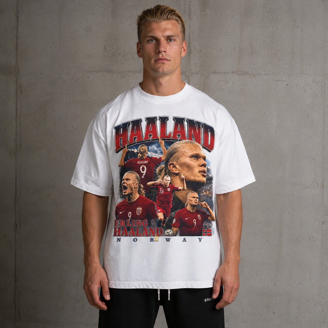 Norway Soccer Vintage T Shirt Football Fan Graphic Tee